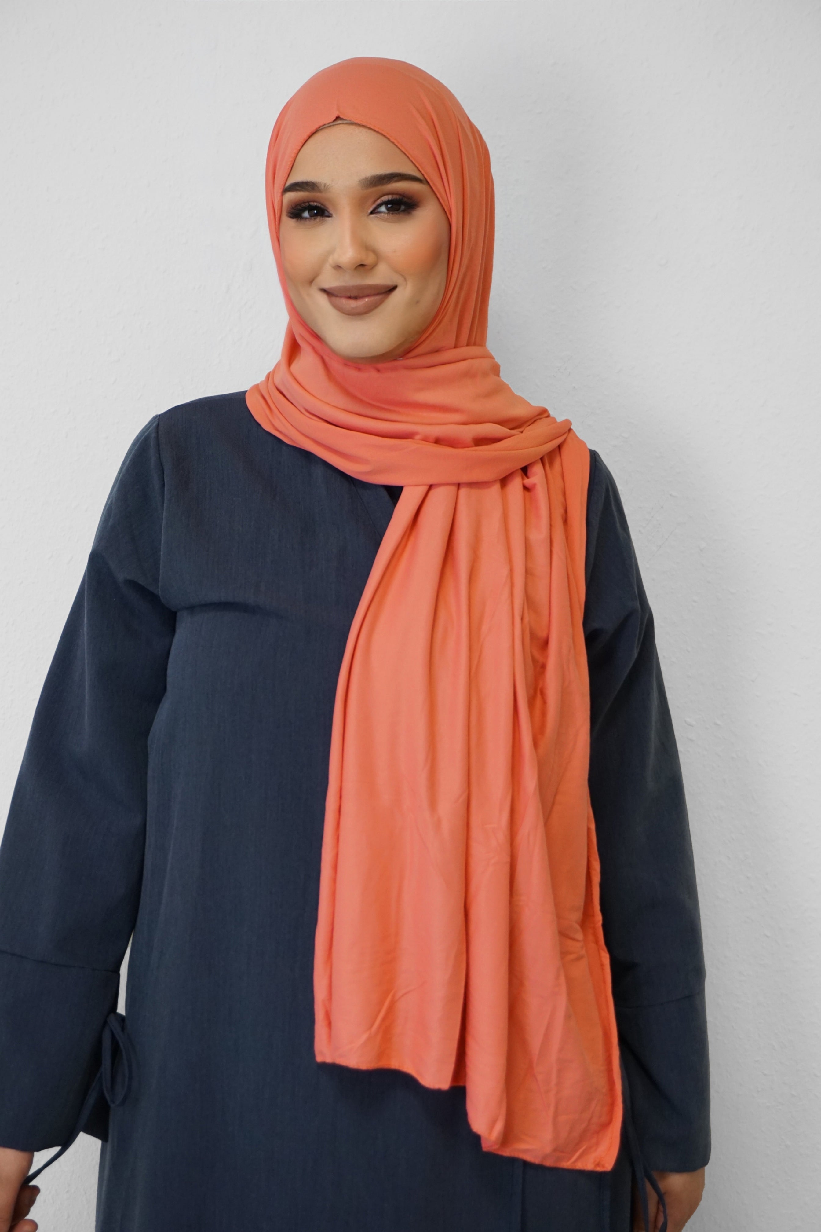 Jersey Hijab Fiza Hellorange