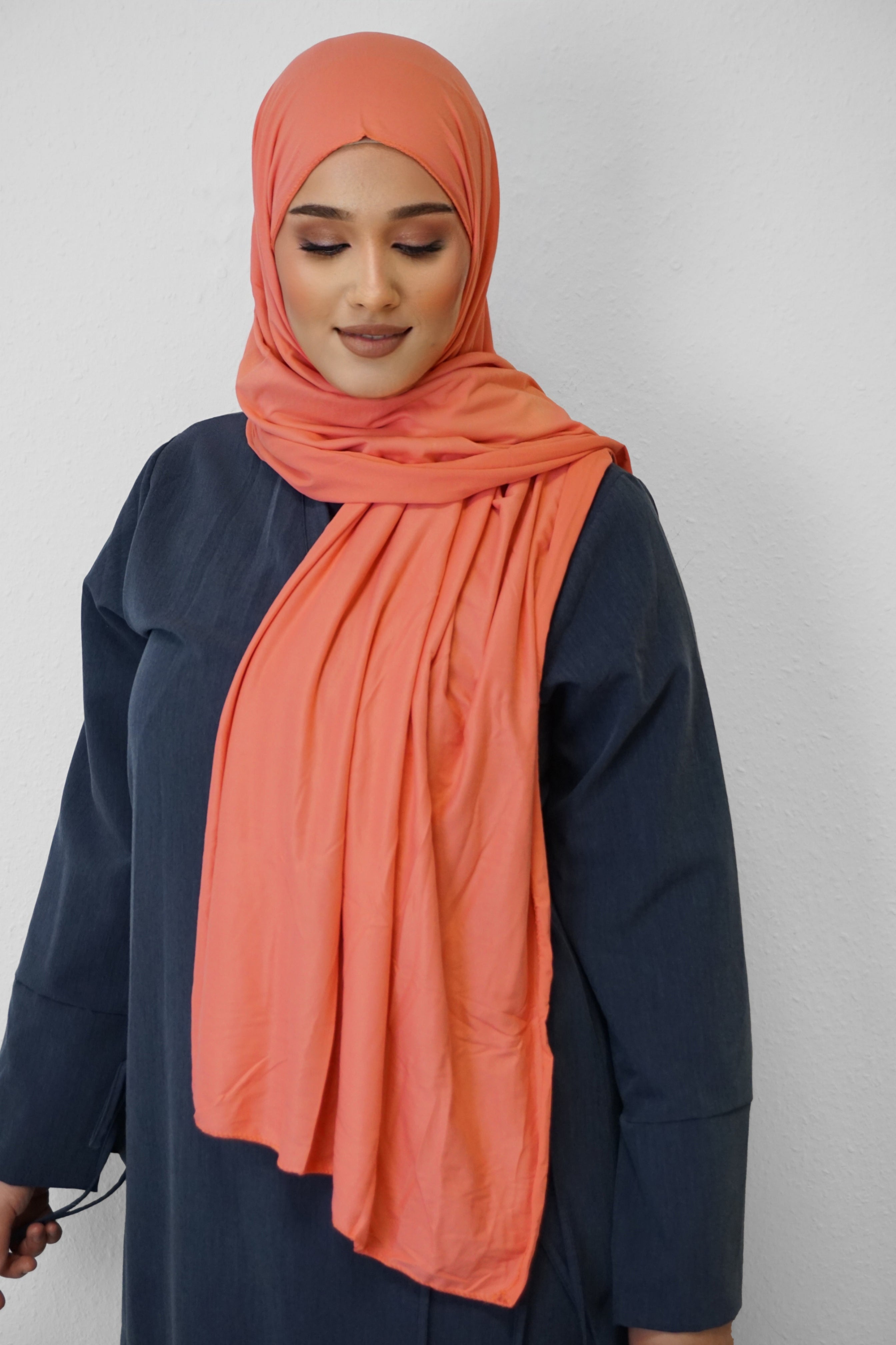 Jersey Hijab Fiza Hellorange