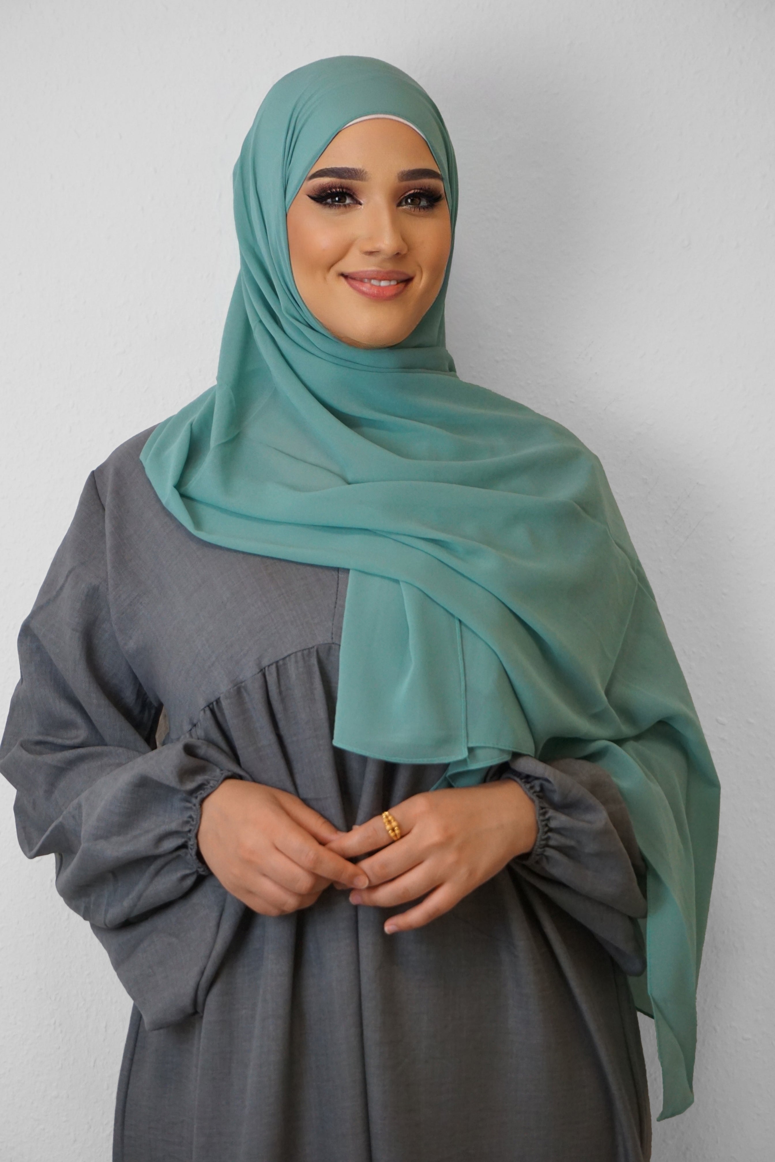 Chiffon Hijab Maira Pistazie