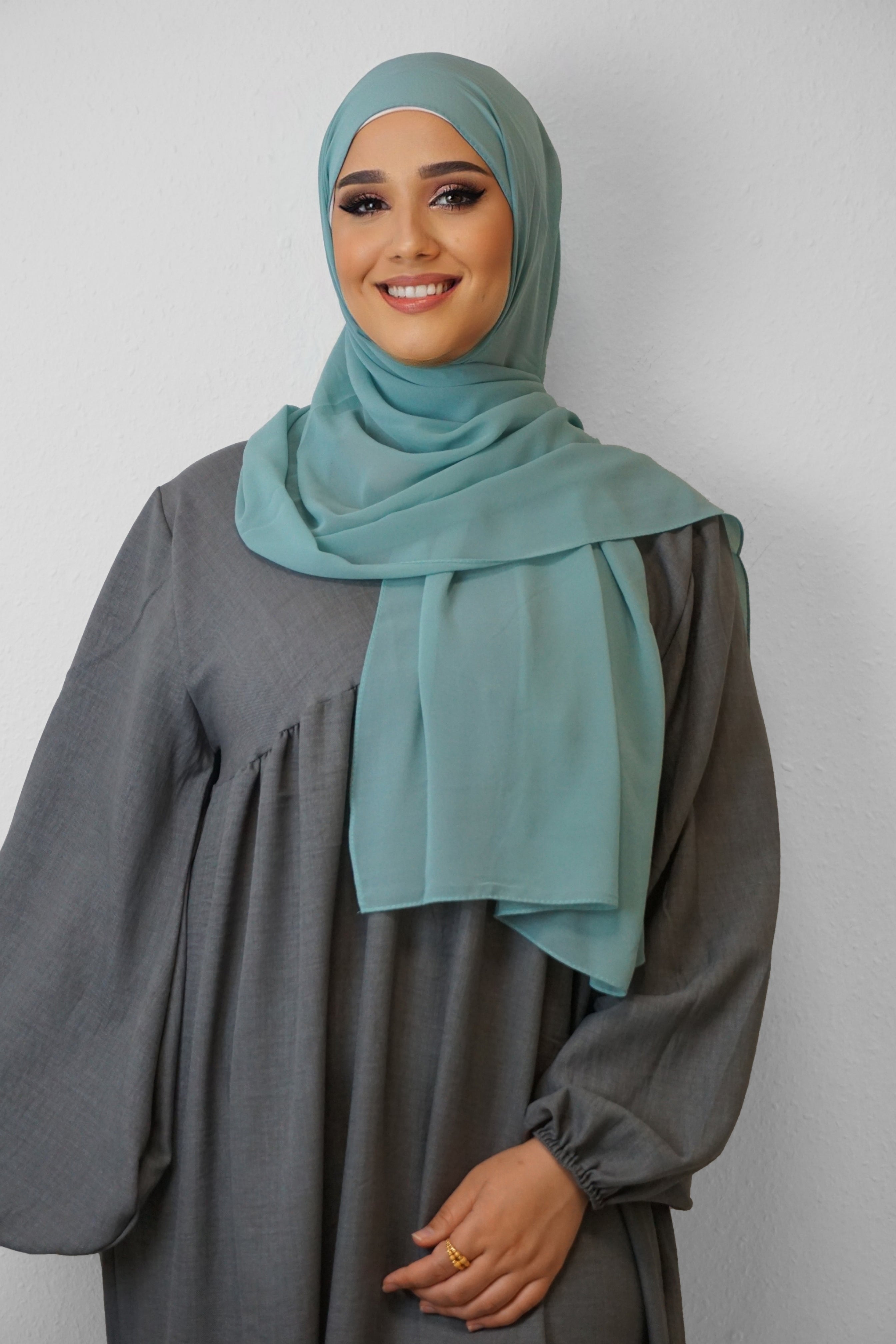 Chiffon Hijab Maira Pistazie