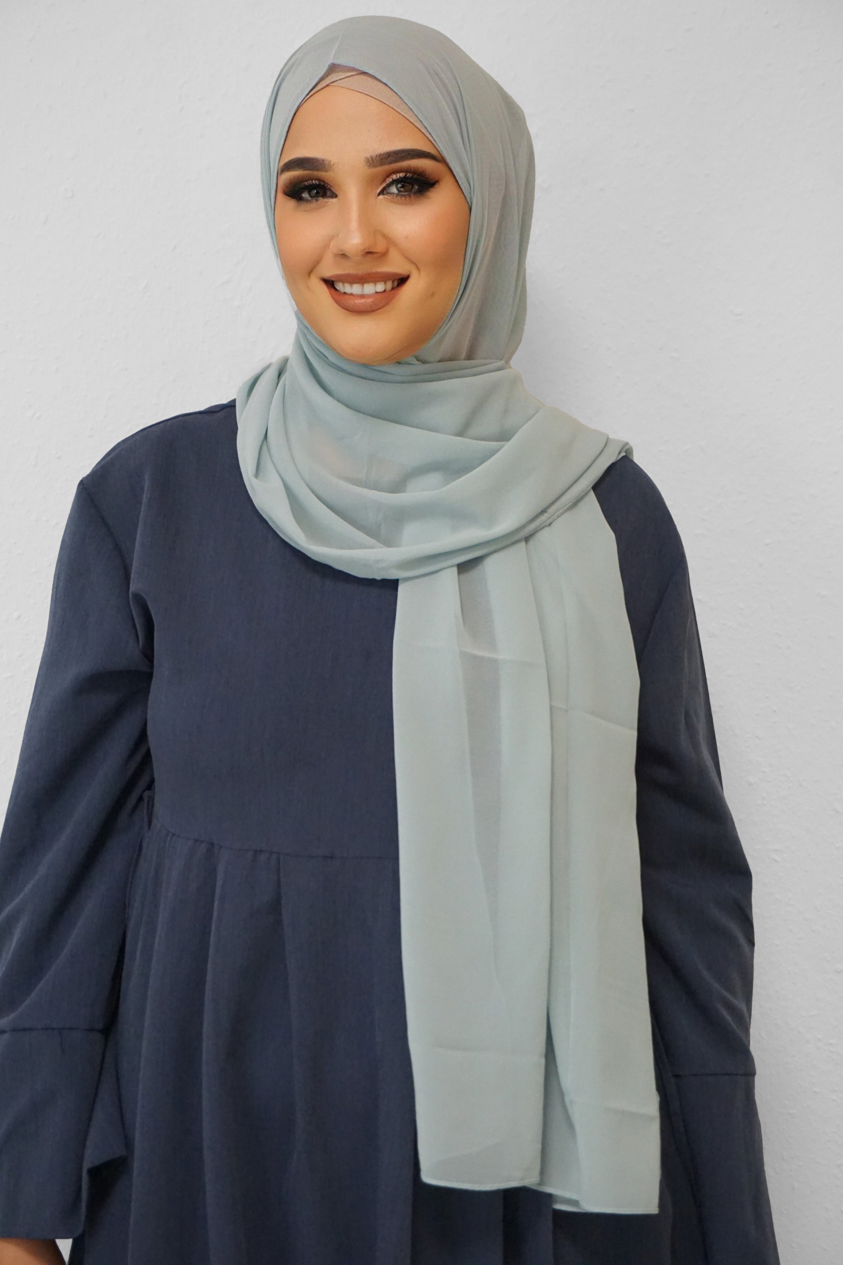 Chiffon Hijab Maira Pistazie 1