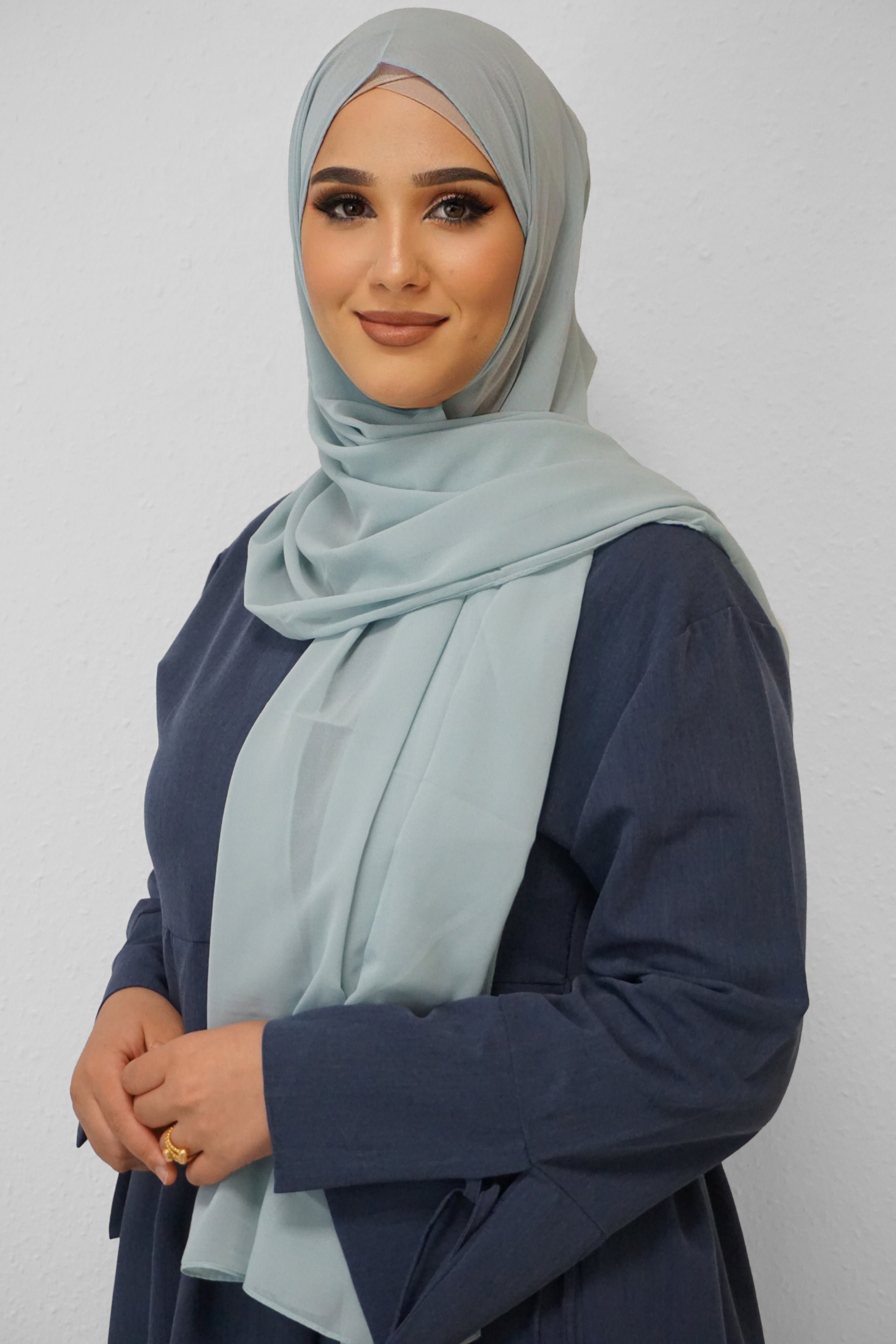 Chiffon Hijab Maira Pistazie 1