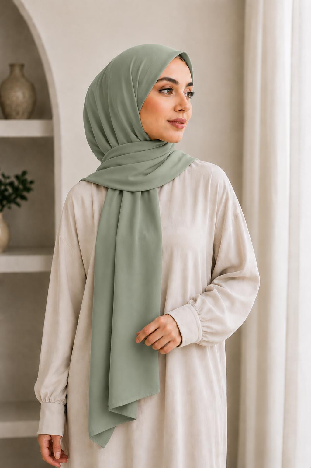 Modal Hijab Pistazie