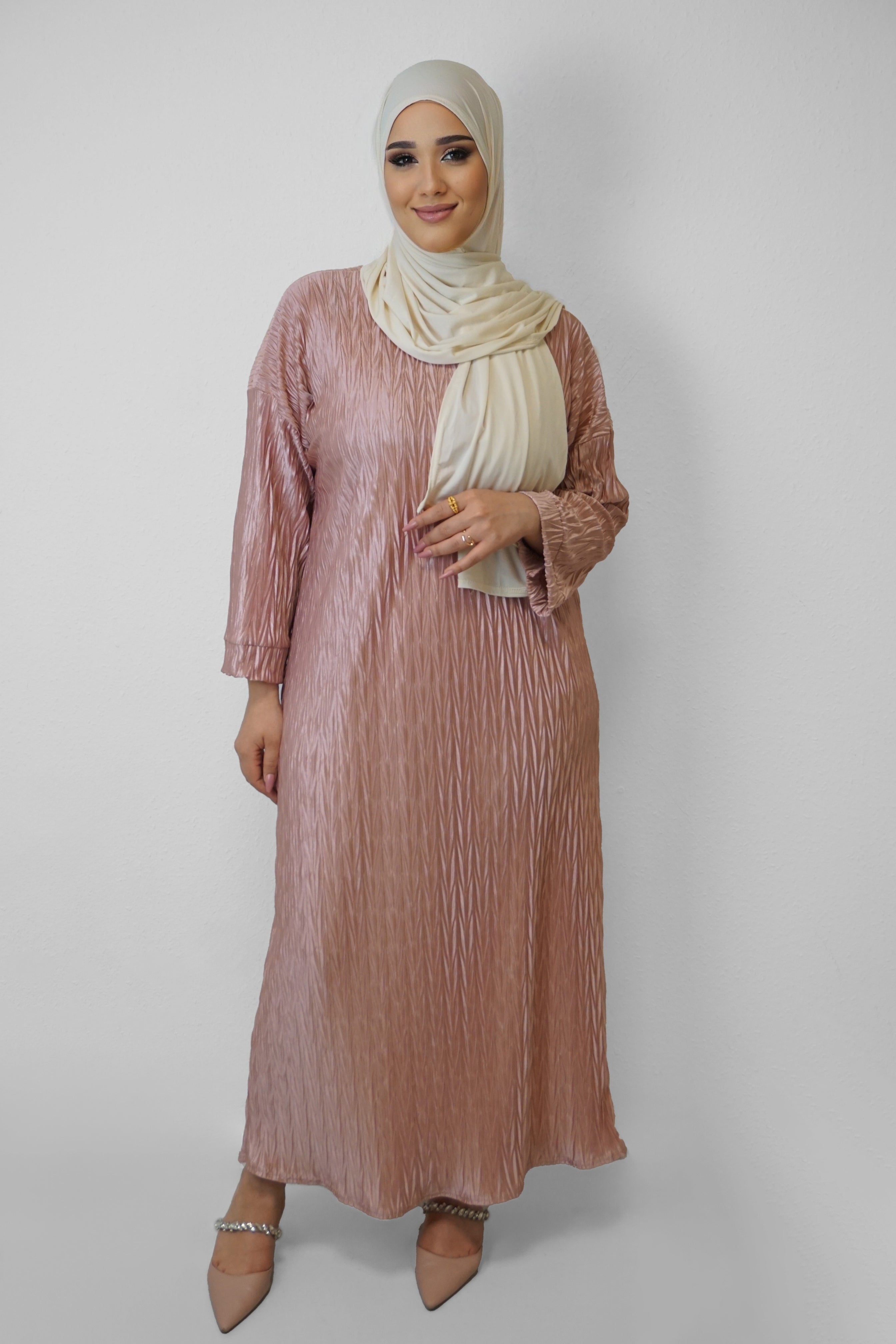 Batul Abaya Rosa