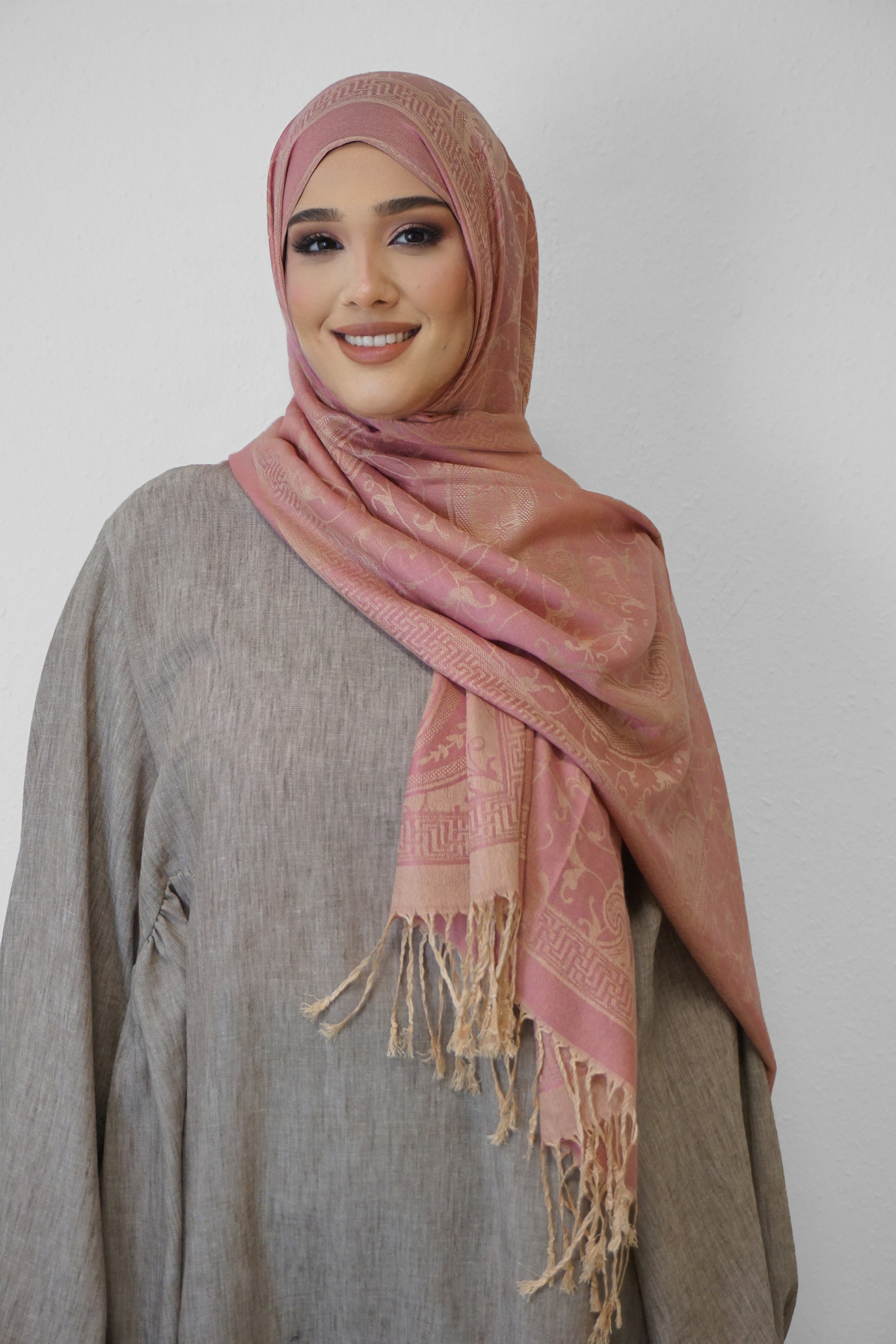 Pashmina Hijab Rosa