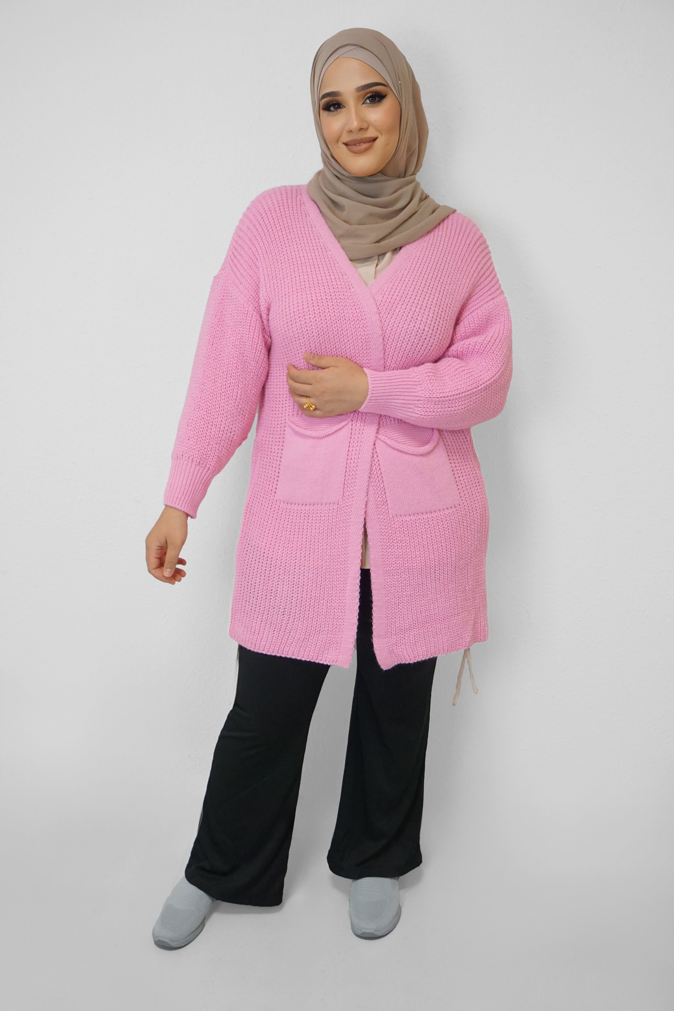 Grobstrick-Cardigan Mira Rosa