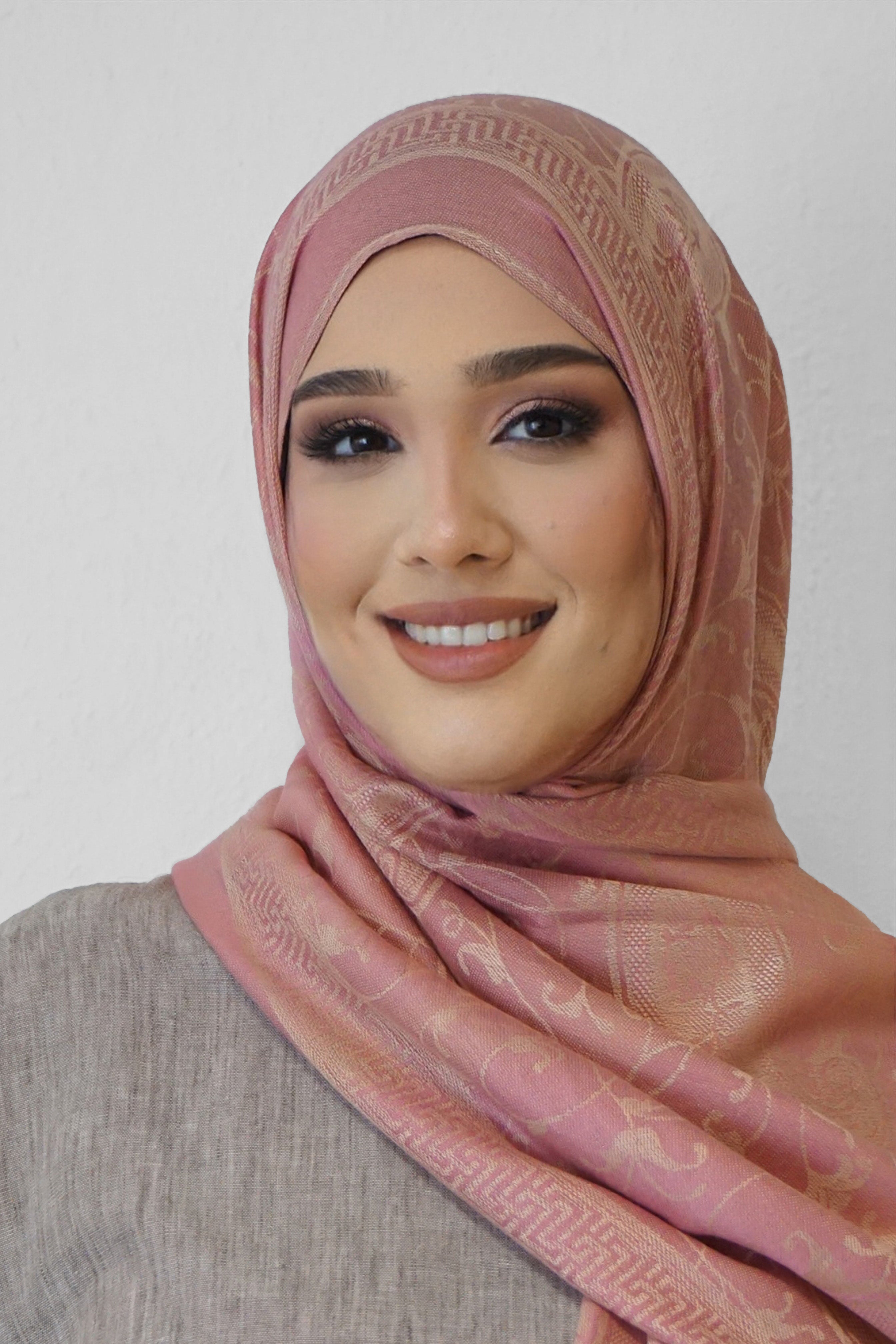 Pashmina Hijab Rosa