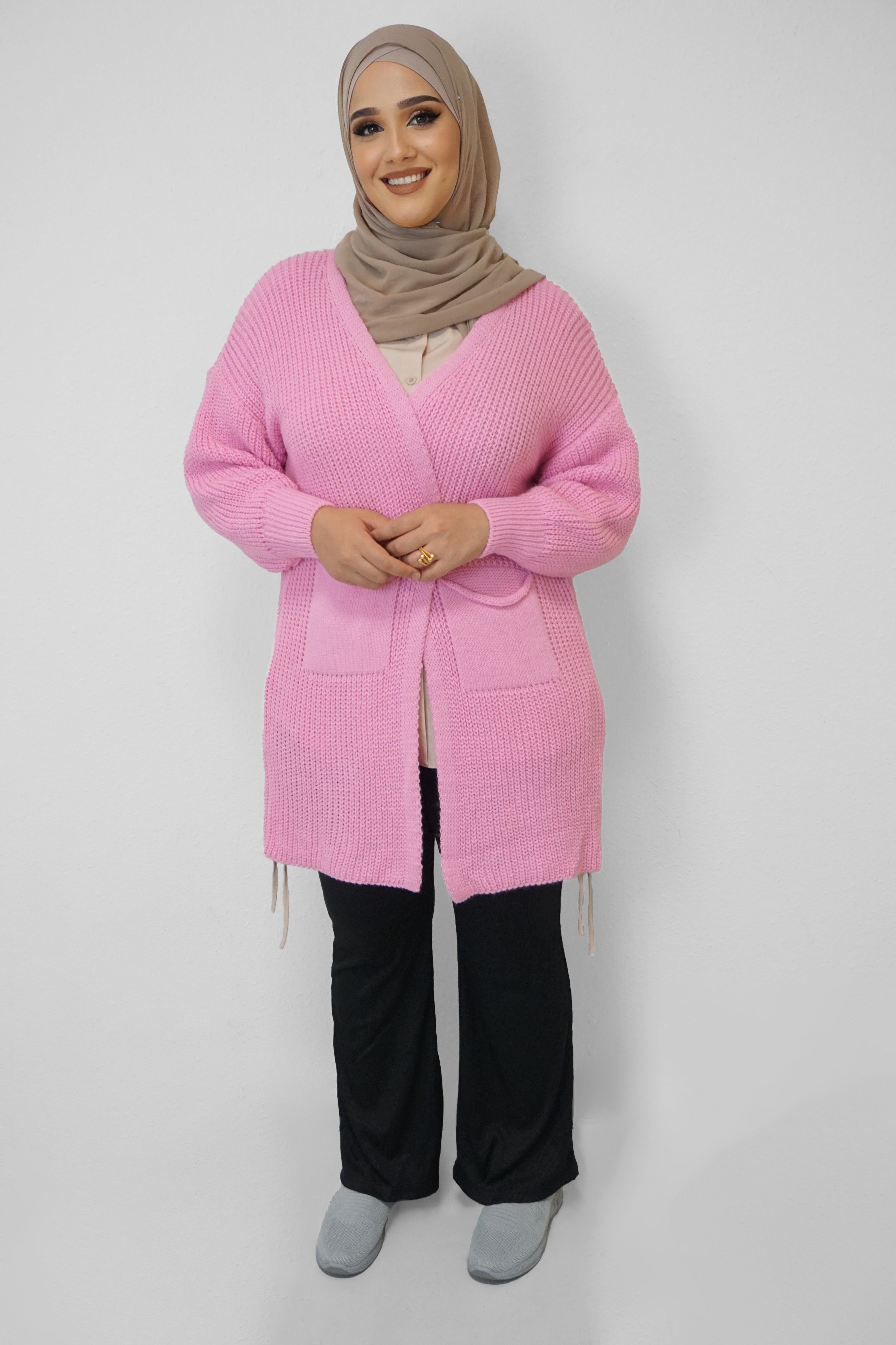 Grobstrick-Cardigan Mira Rosa