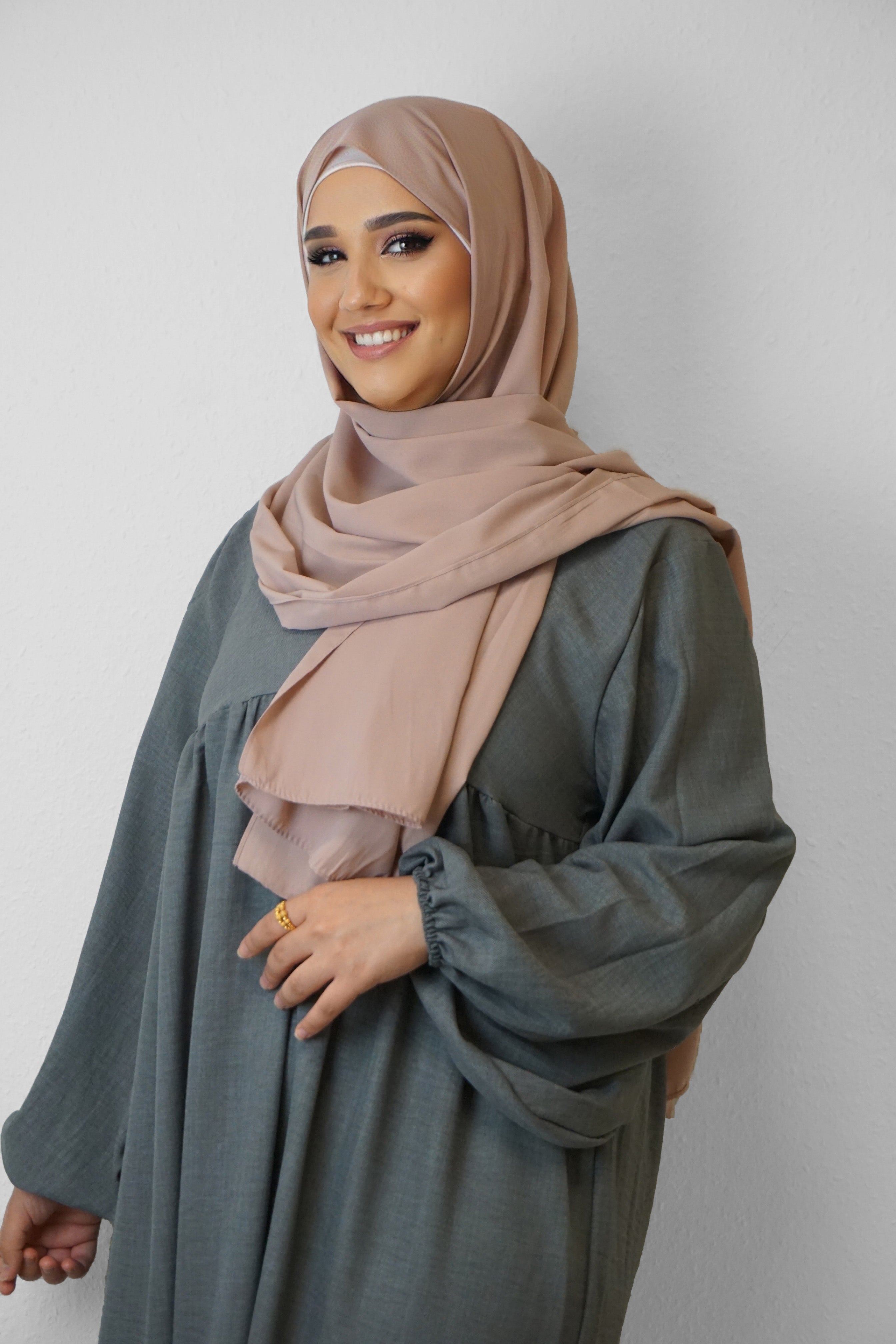 Medina Hijab Karamelbeige