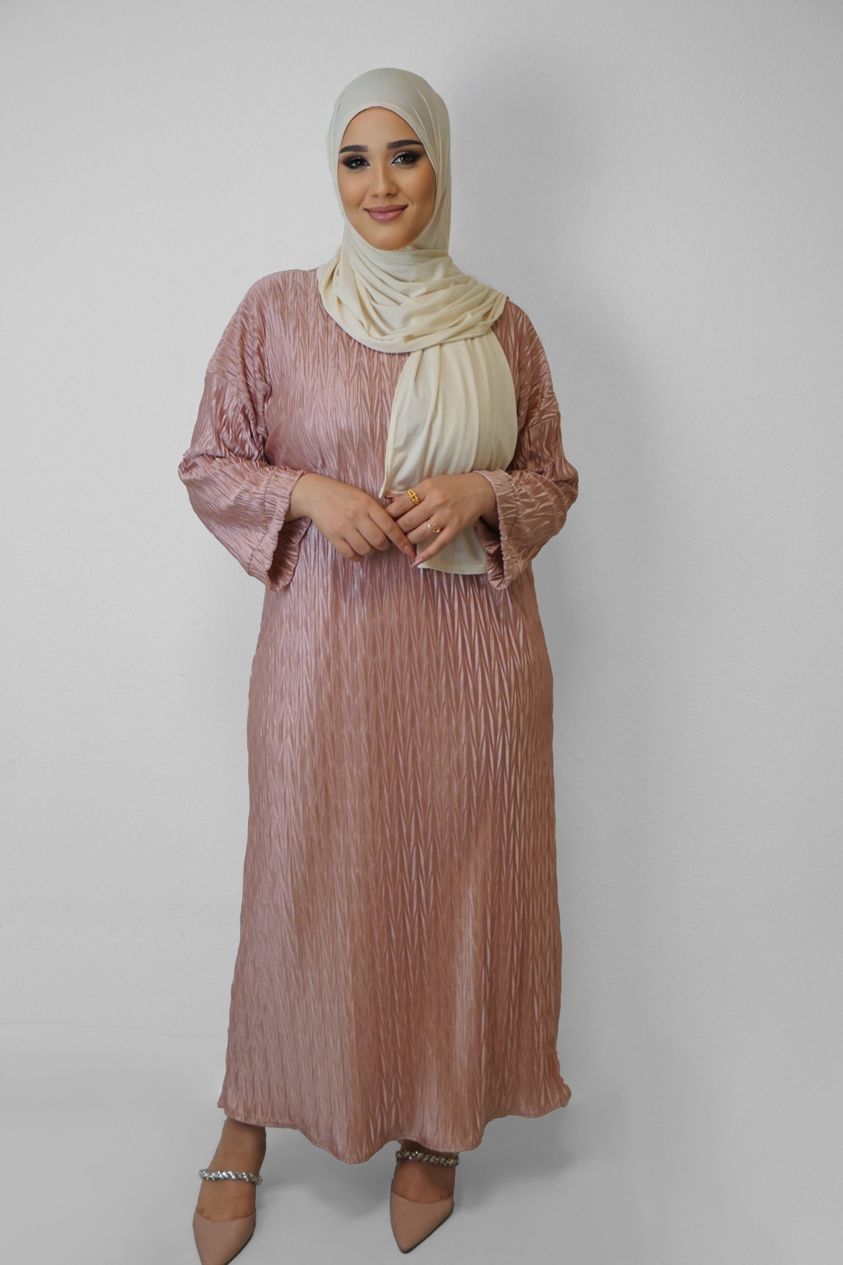 Batul Abaya Rosa