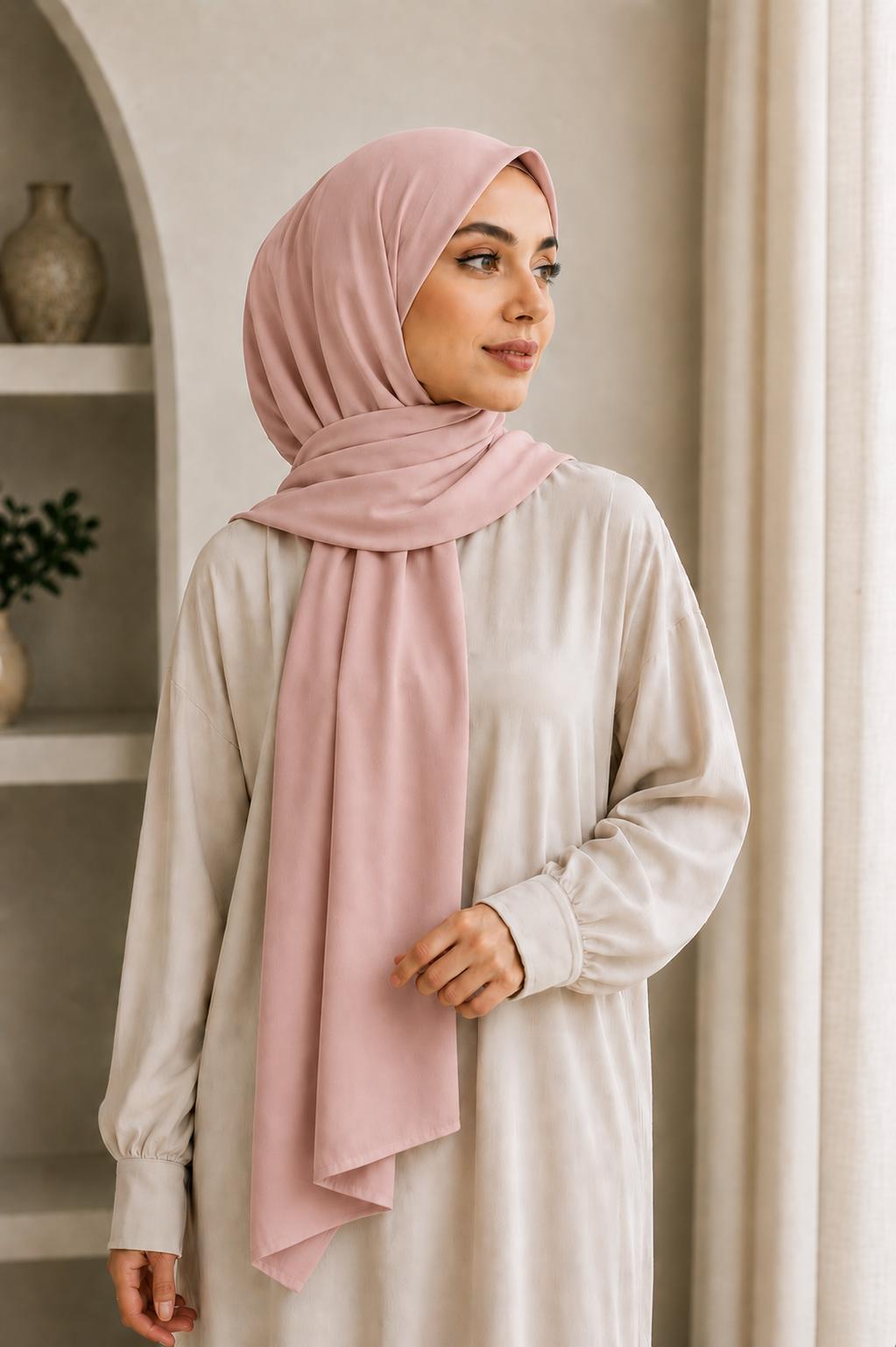 Modal Hijab Rosa