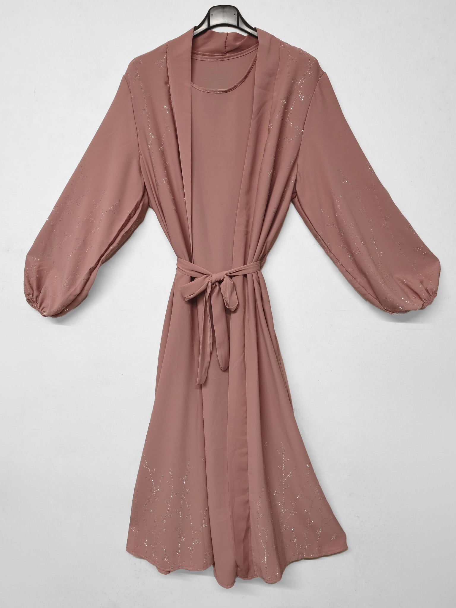 Abaya Solenne Rosa