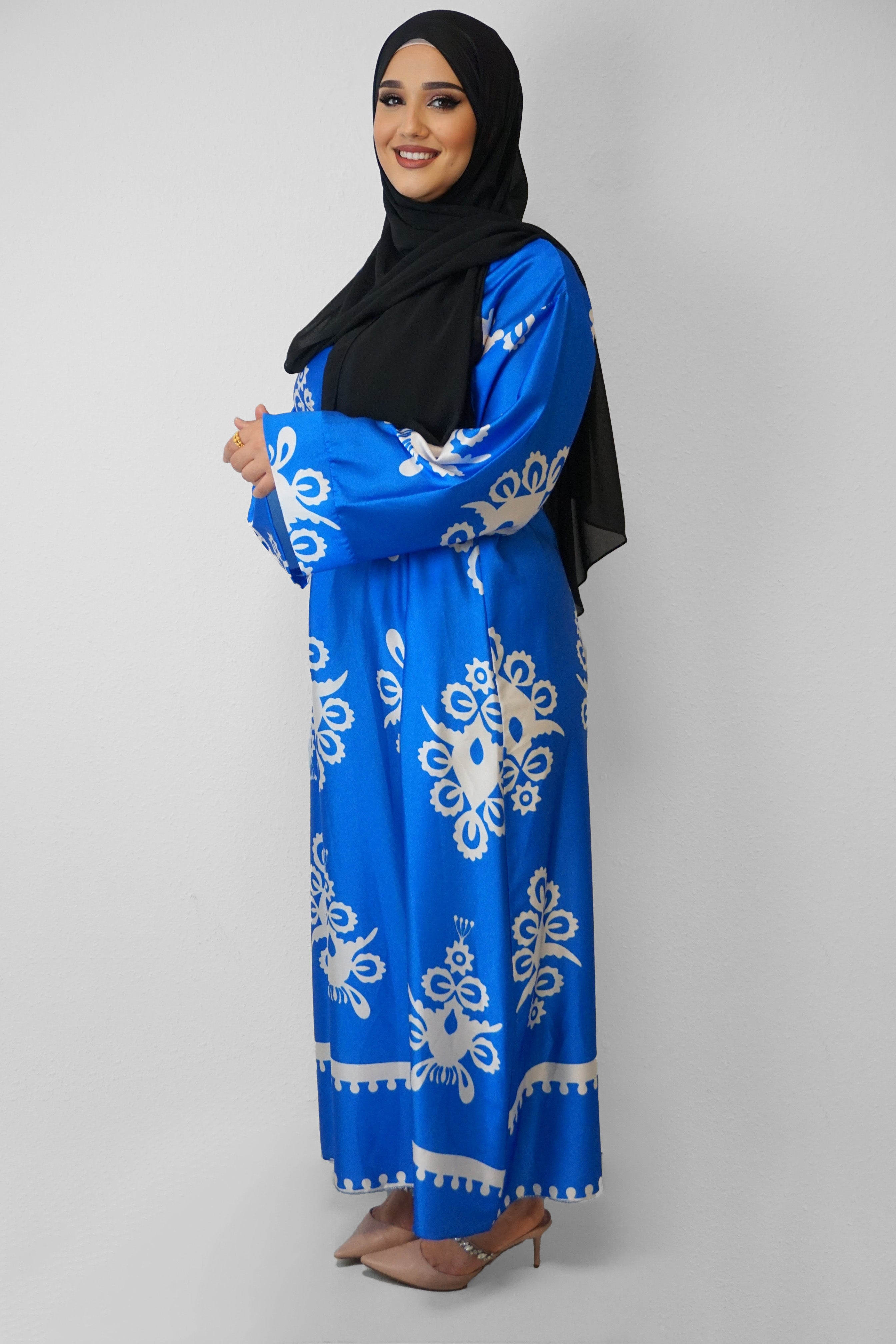 Abaya Derya Royalblau