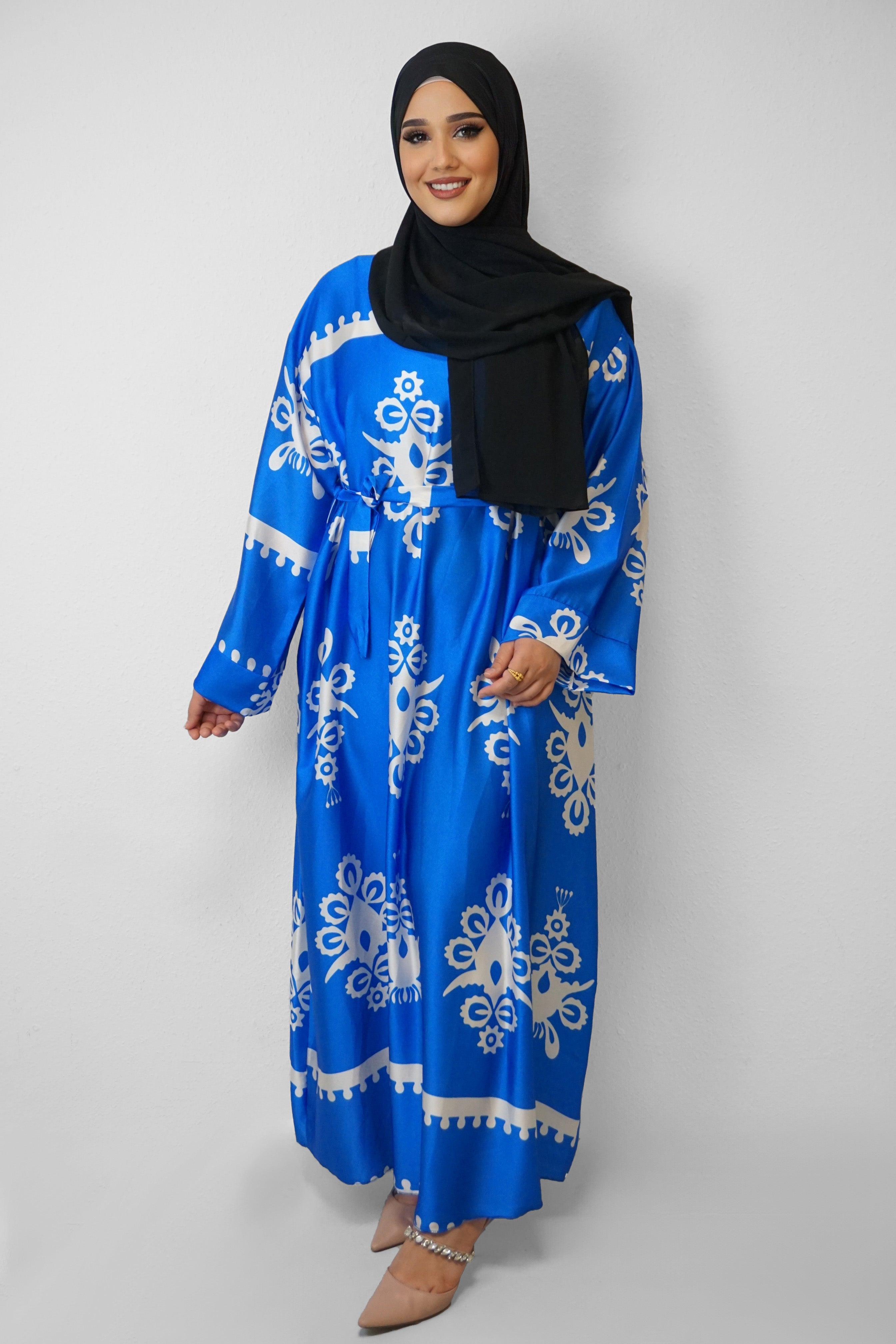 Abaya Derya Royalblau