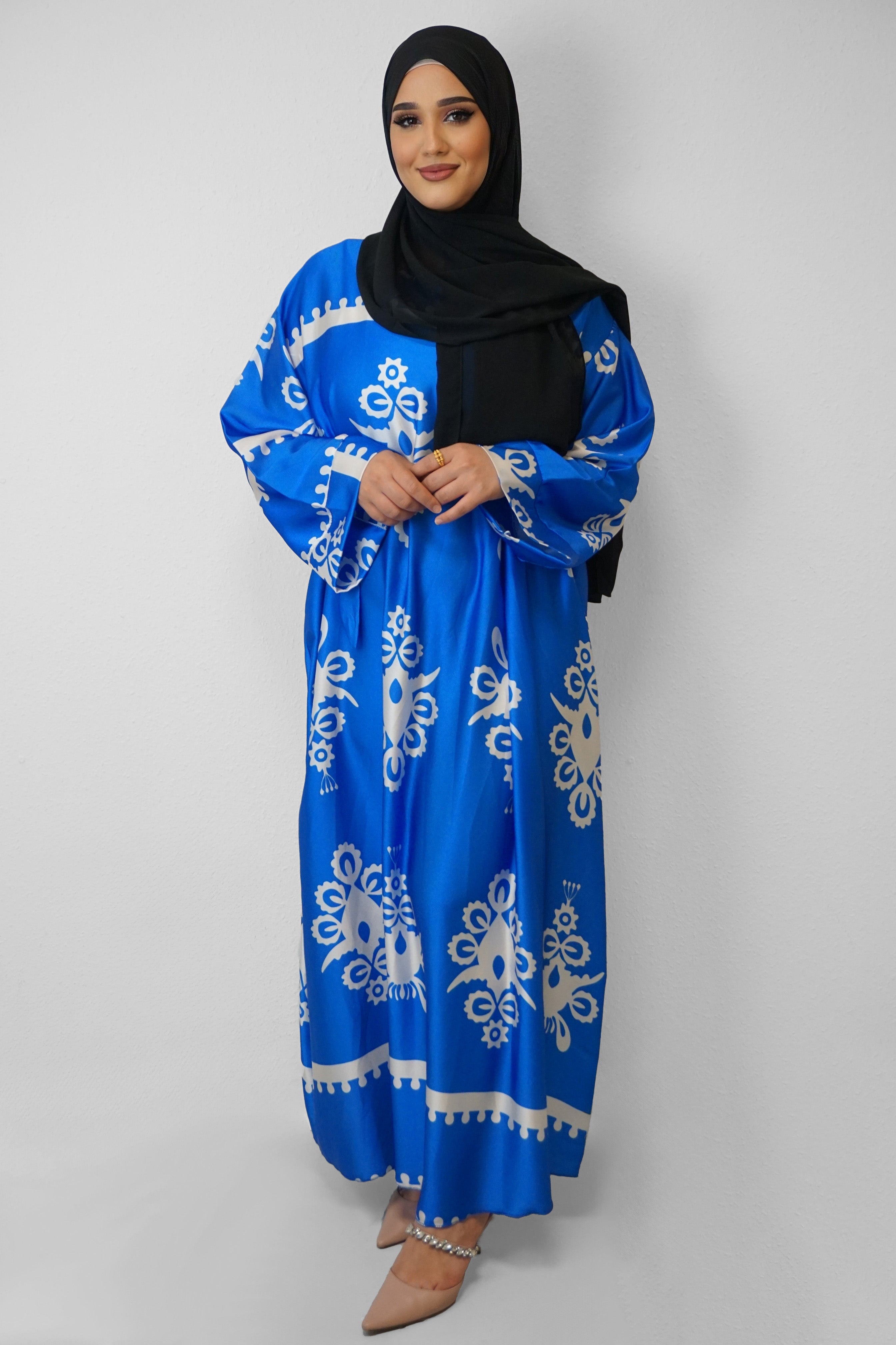 Abaya Derya Royalblau