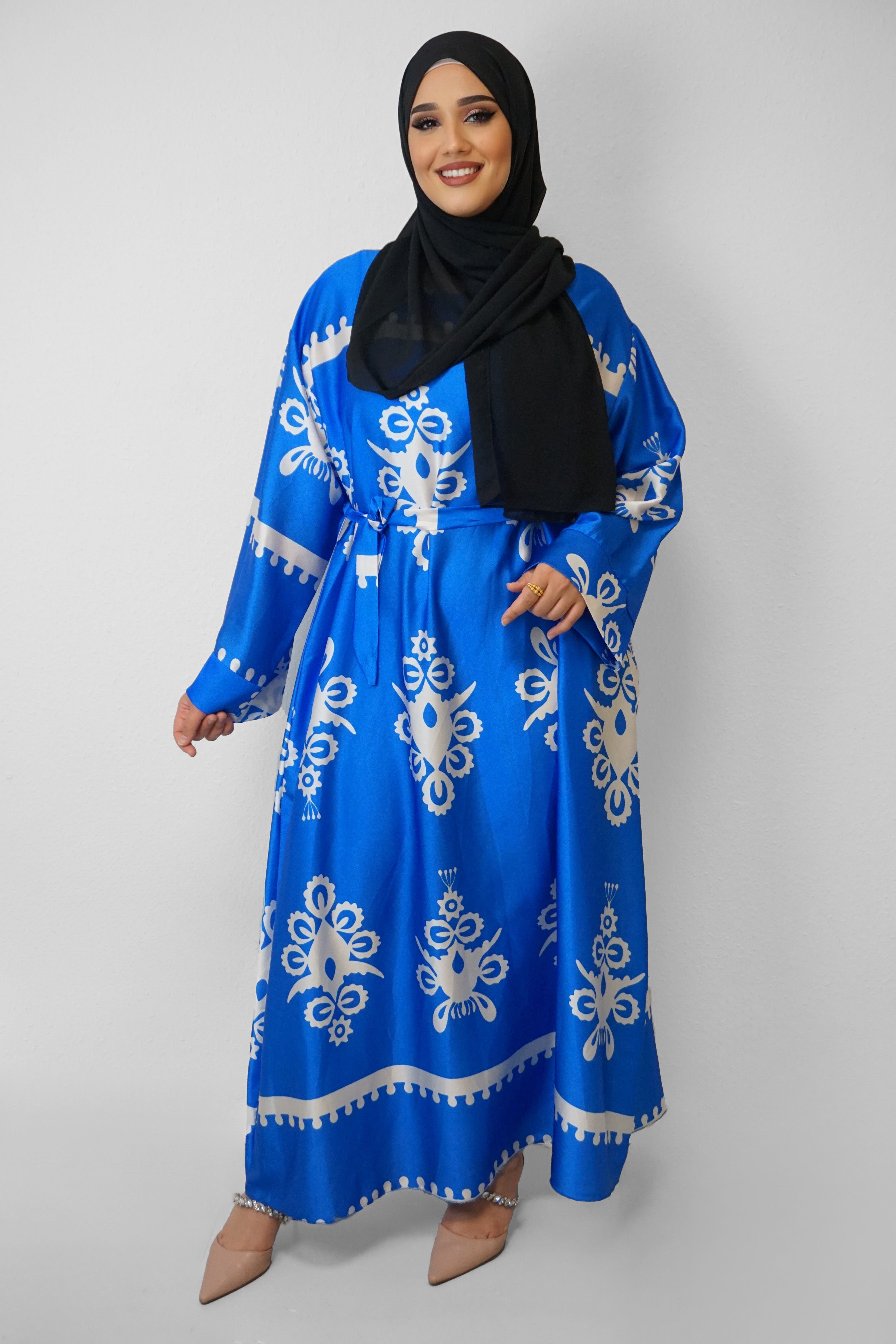 Abaya Derya Royalblau