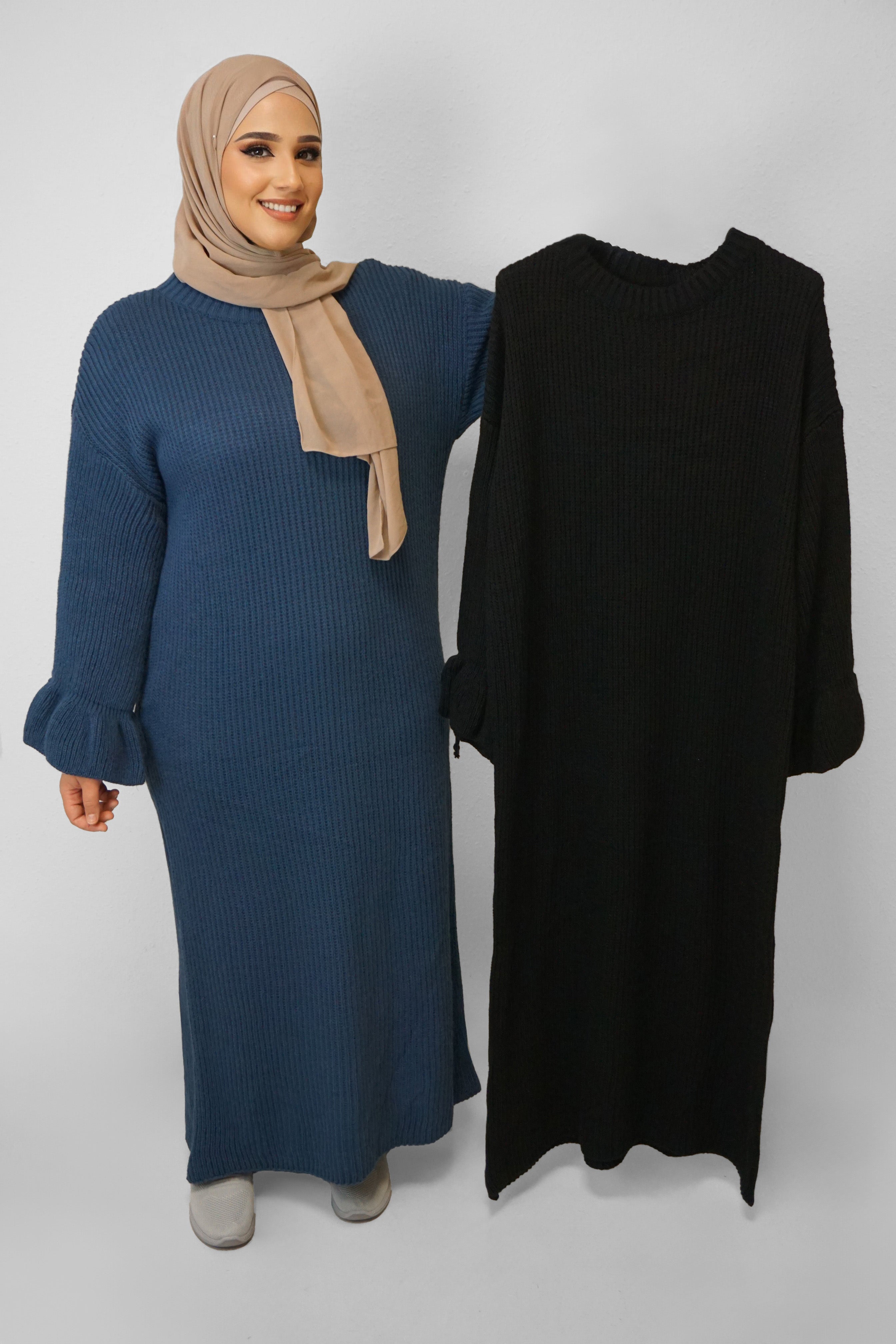 Strickkleid Noora Schwarz