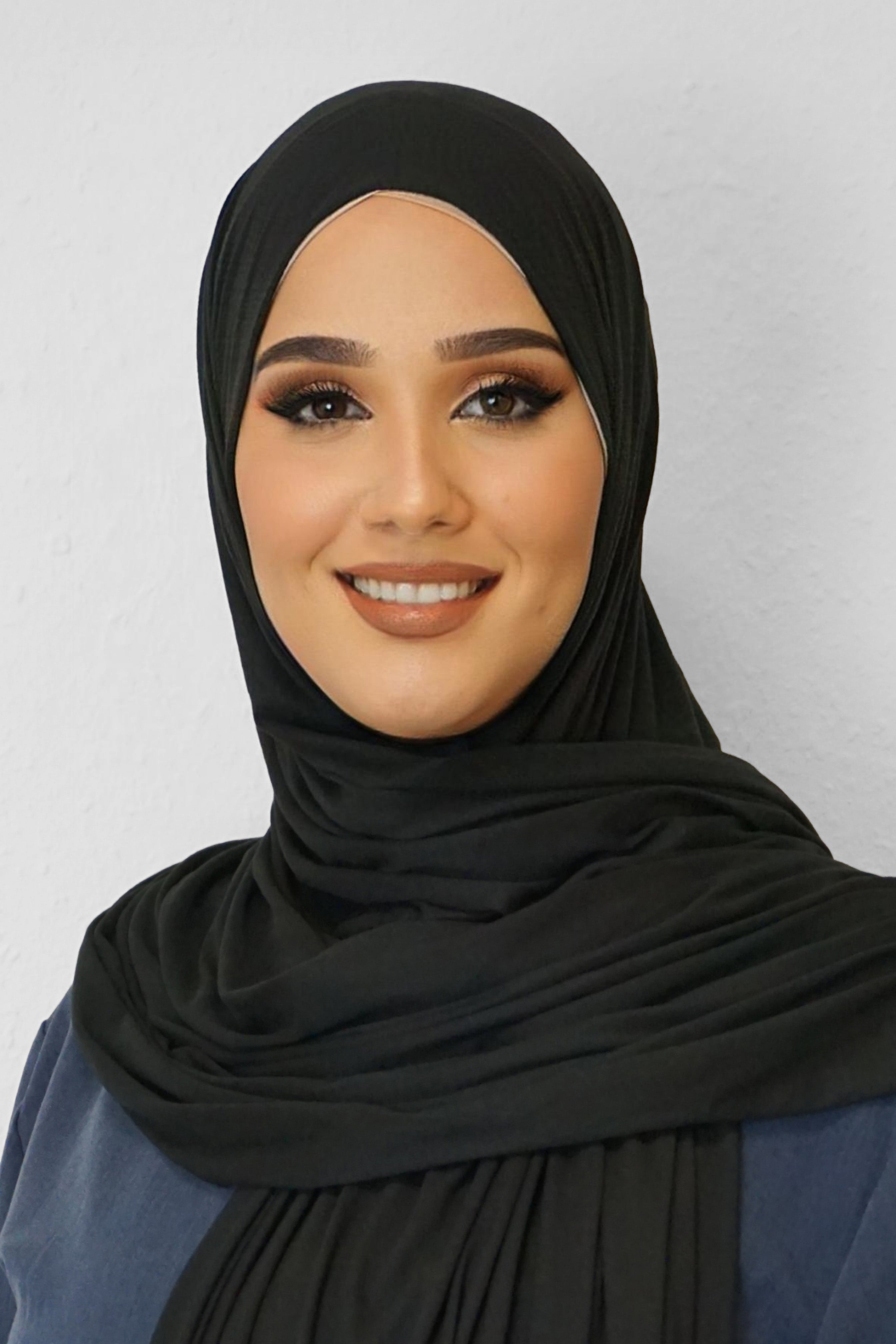 Jersey Hijab Fiza Schwarz