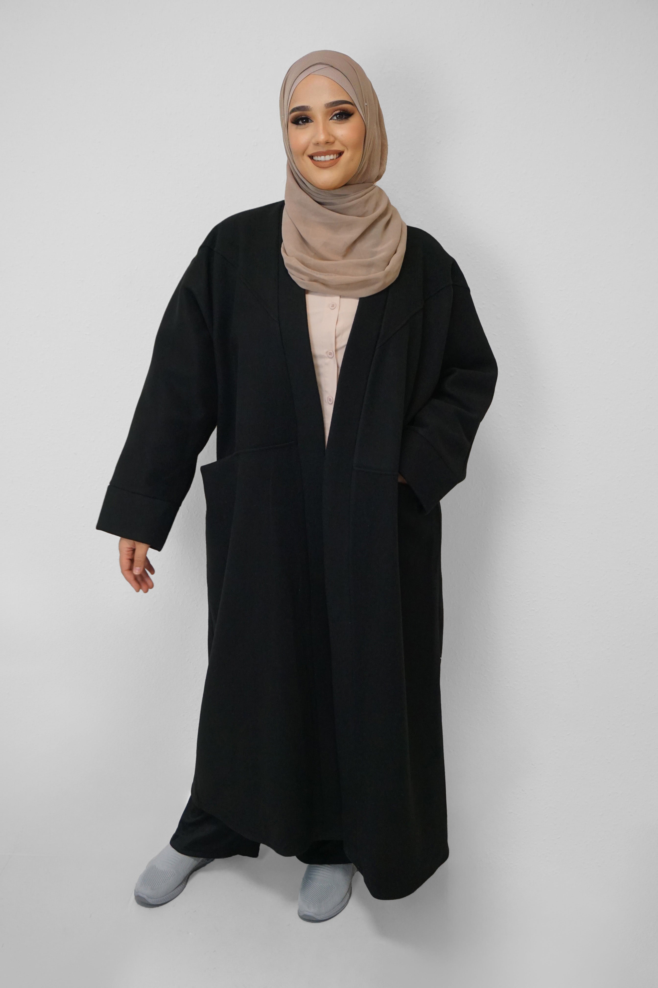 Cardigan Qamar Schwarz