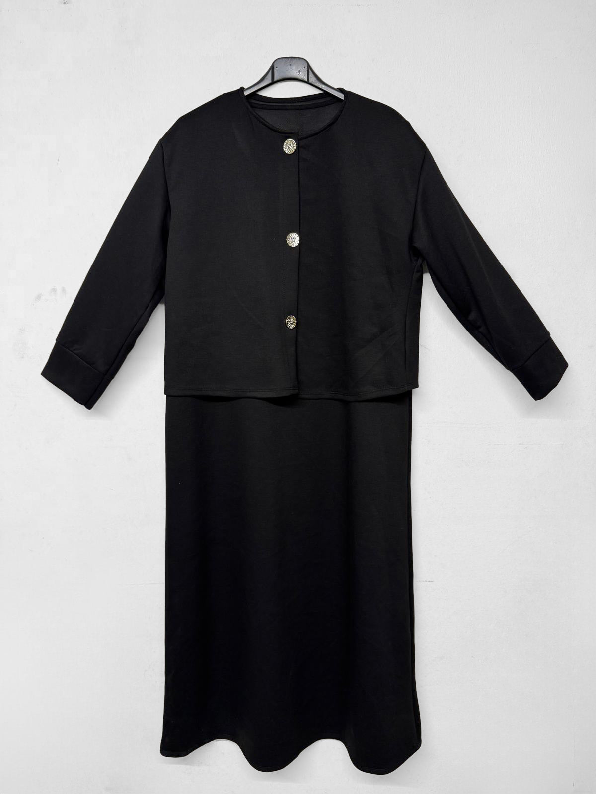 Abaya Adira Schwarz