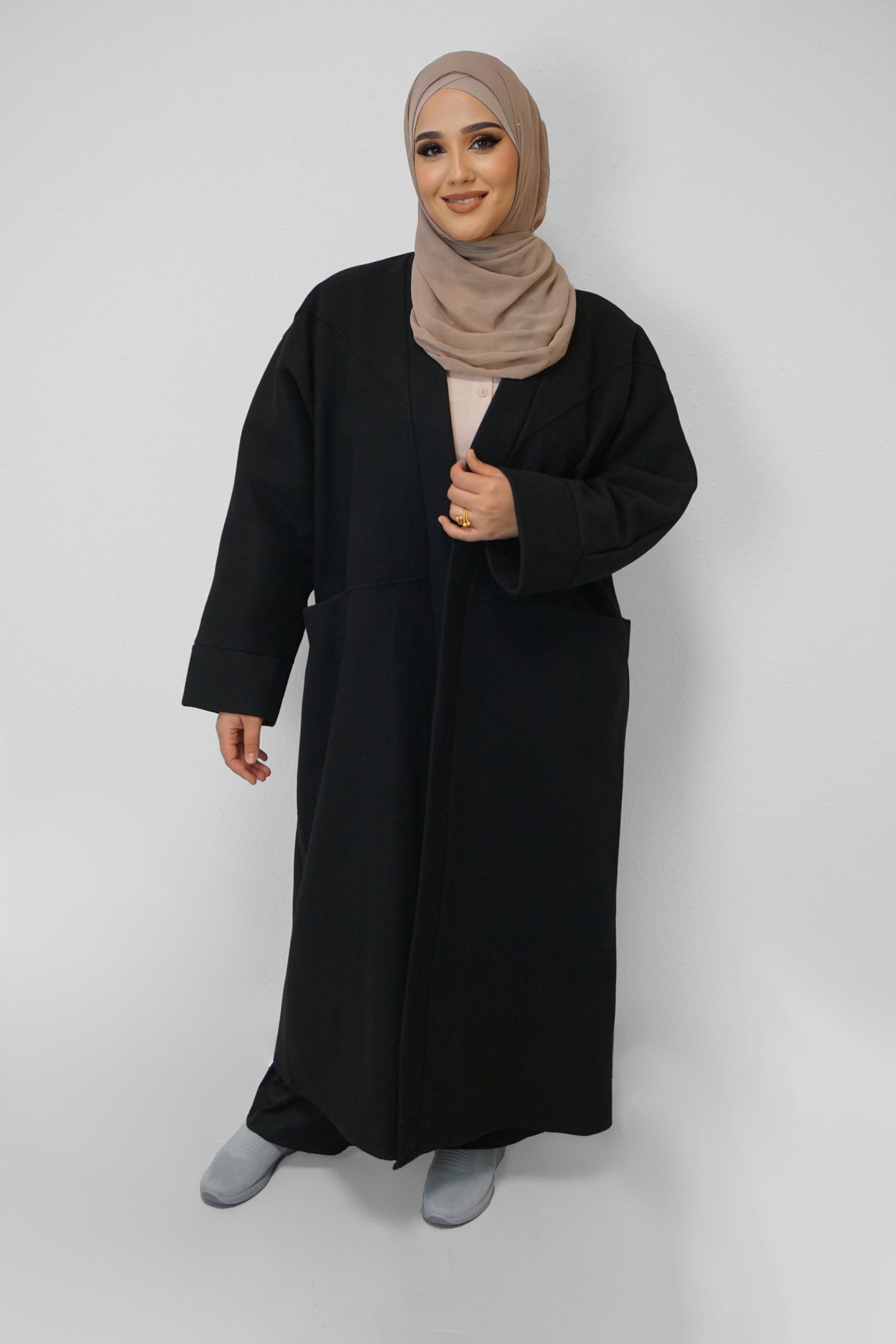 Cardigan Qamar Schwarz