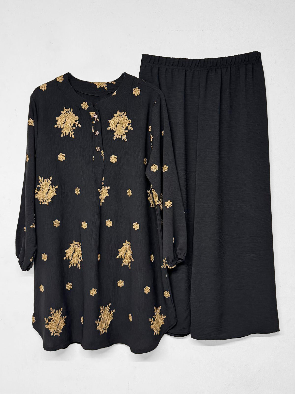 Zwei-Teiler Hose Naleen Schwarz