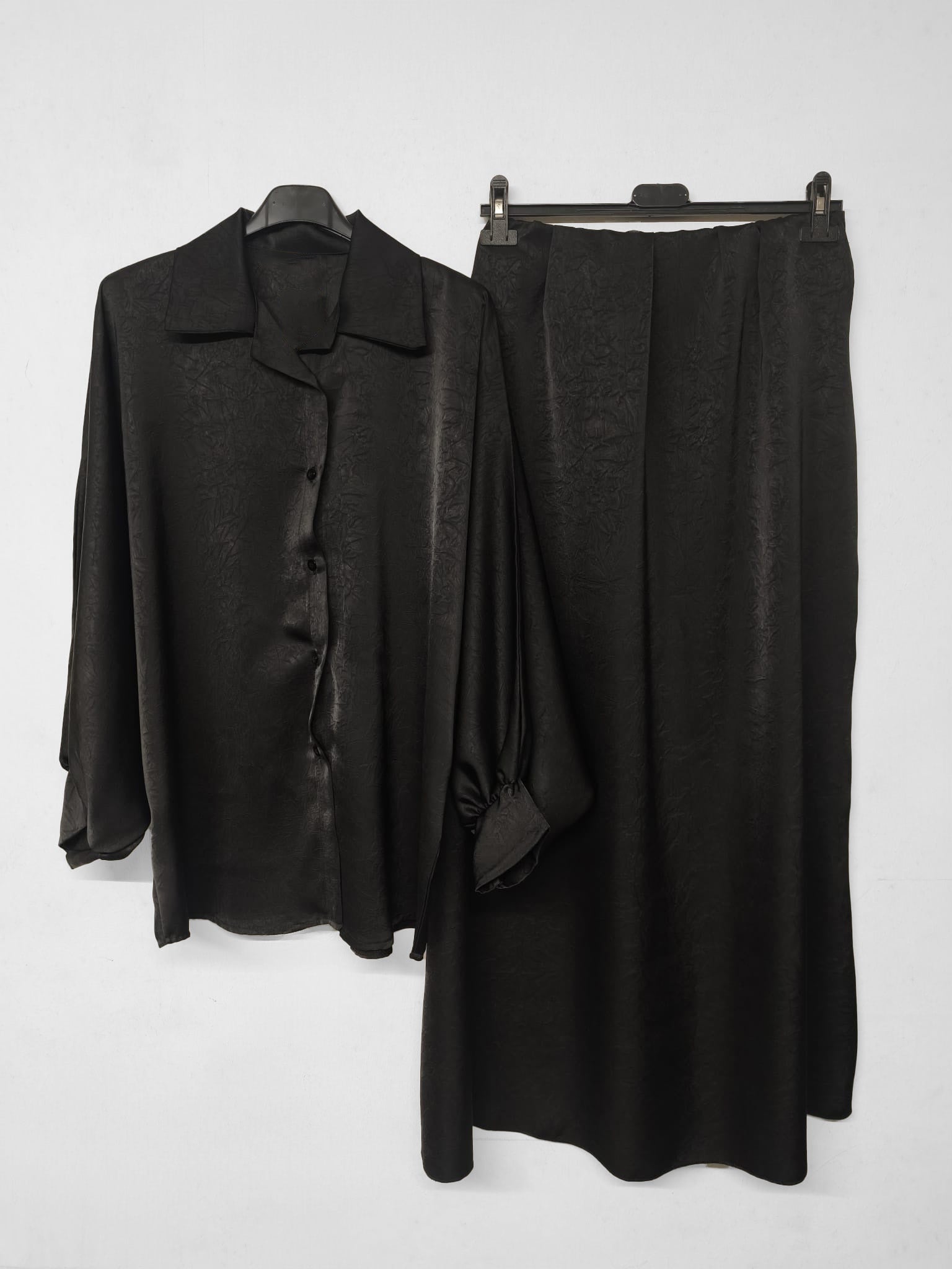 Zwei-Teiler Rock Elayne Schwarz