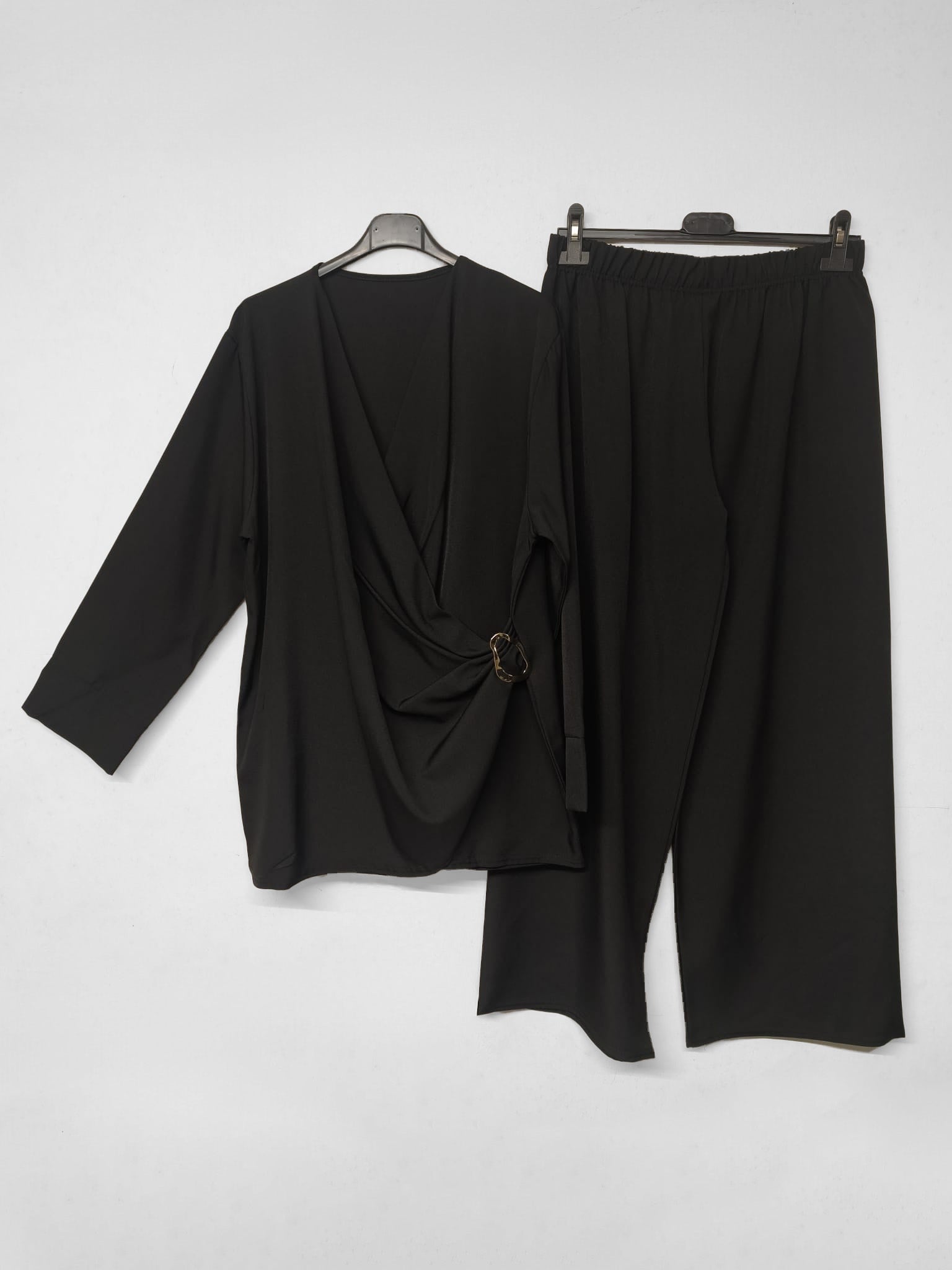 Zwei-Teiler Hose Maris Schwarz