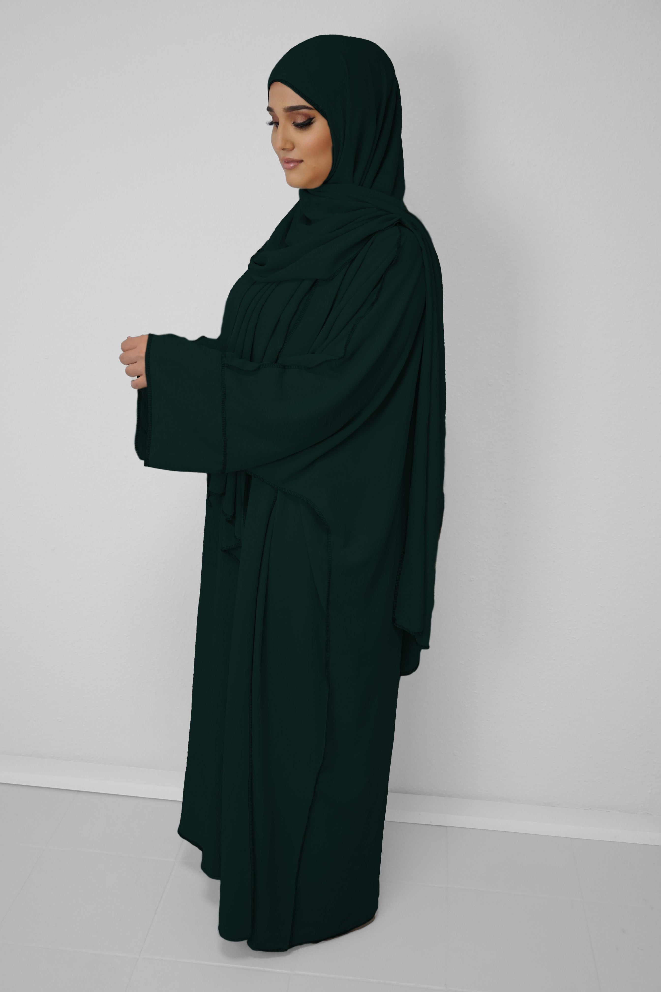 Abaya Naima Smaragdgrün