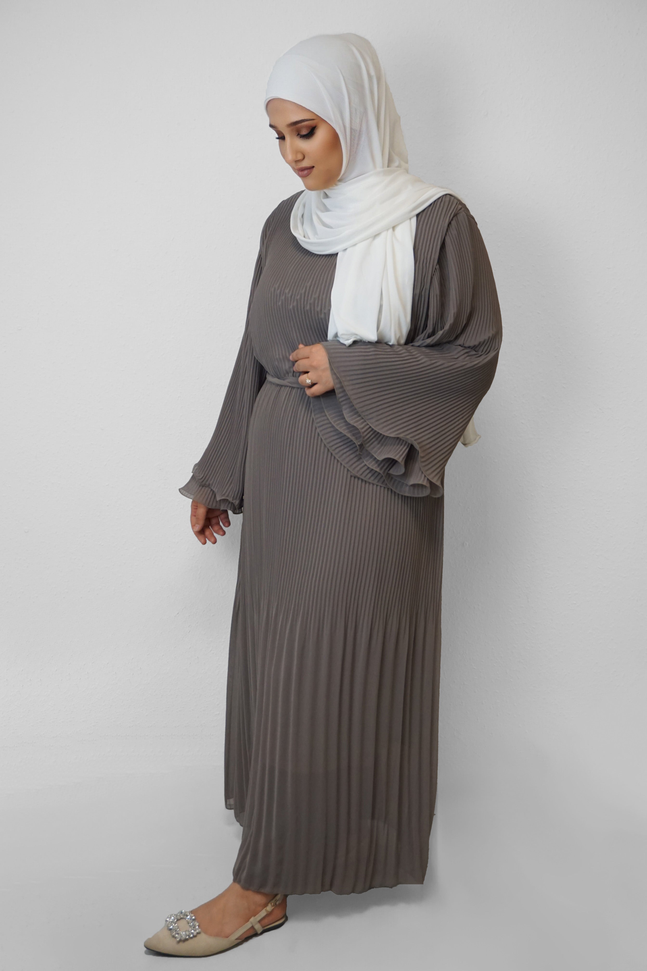 Abaya Kinza Taupe