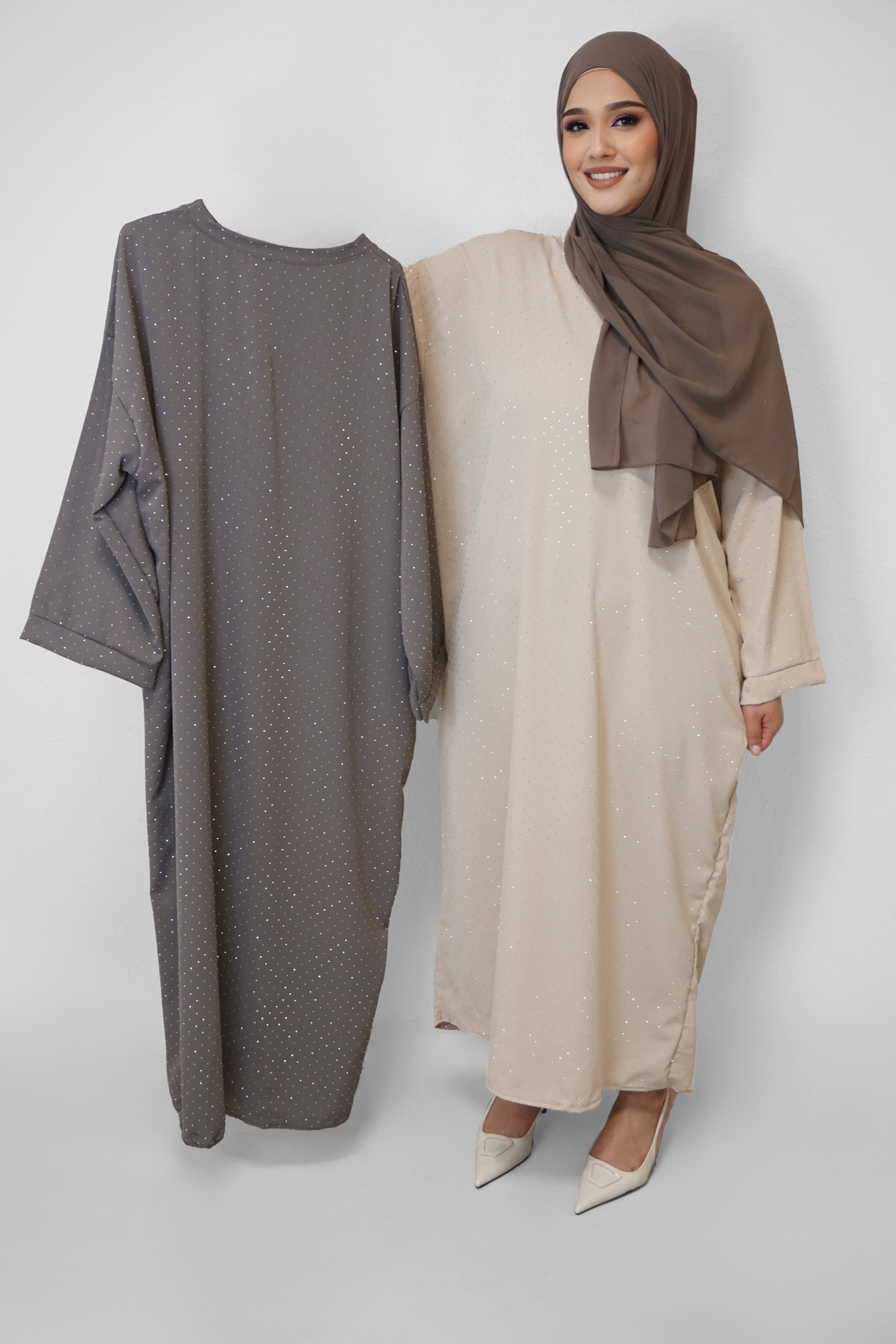 Abaya Serina Taupe