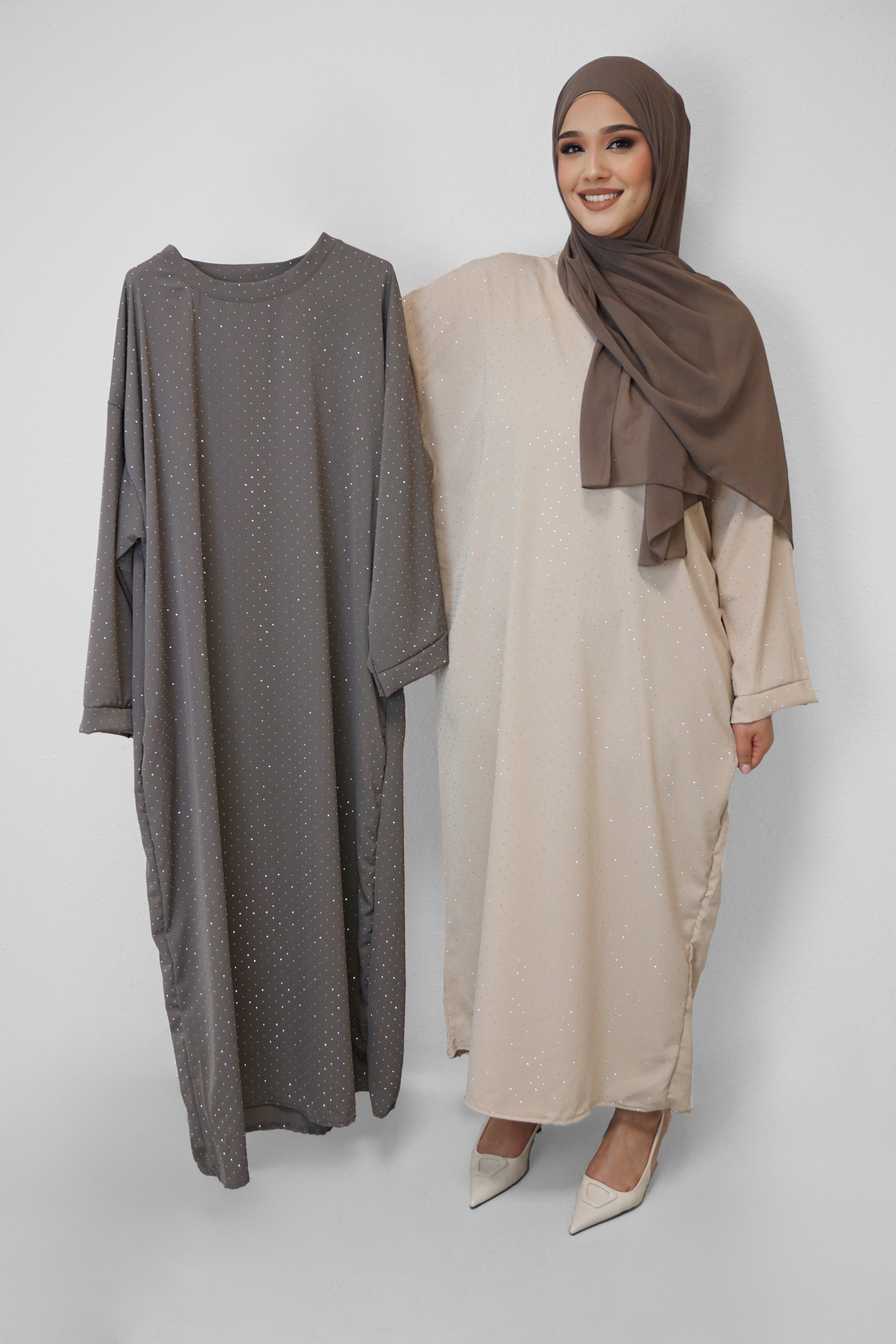 Abaya Serina Taupe