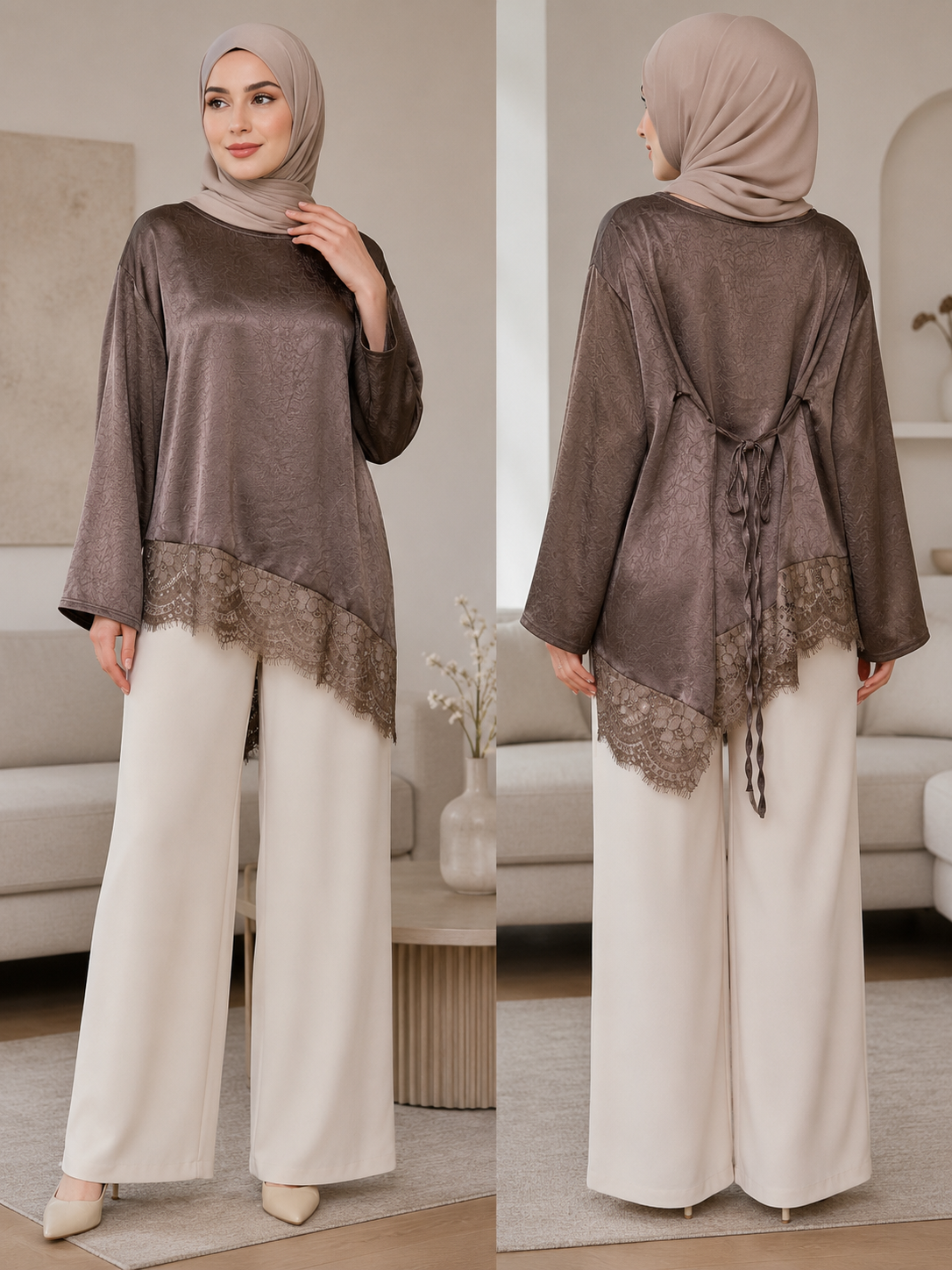 Oberteil Tiaresh Taupe