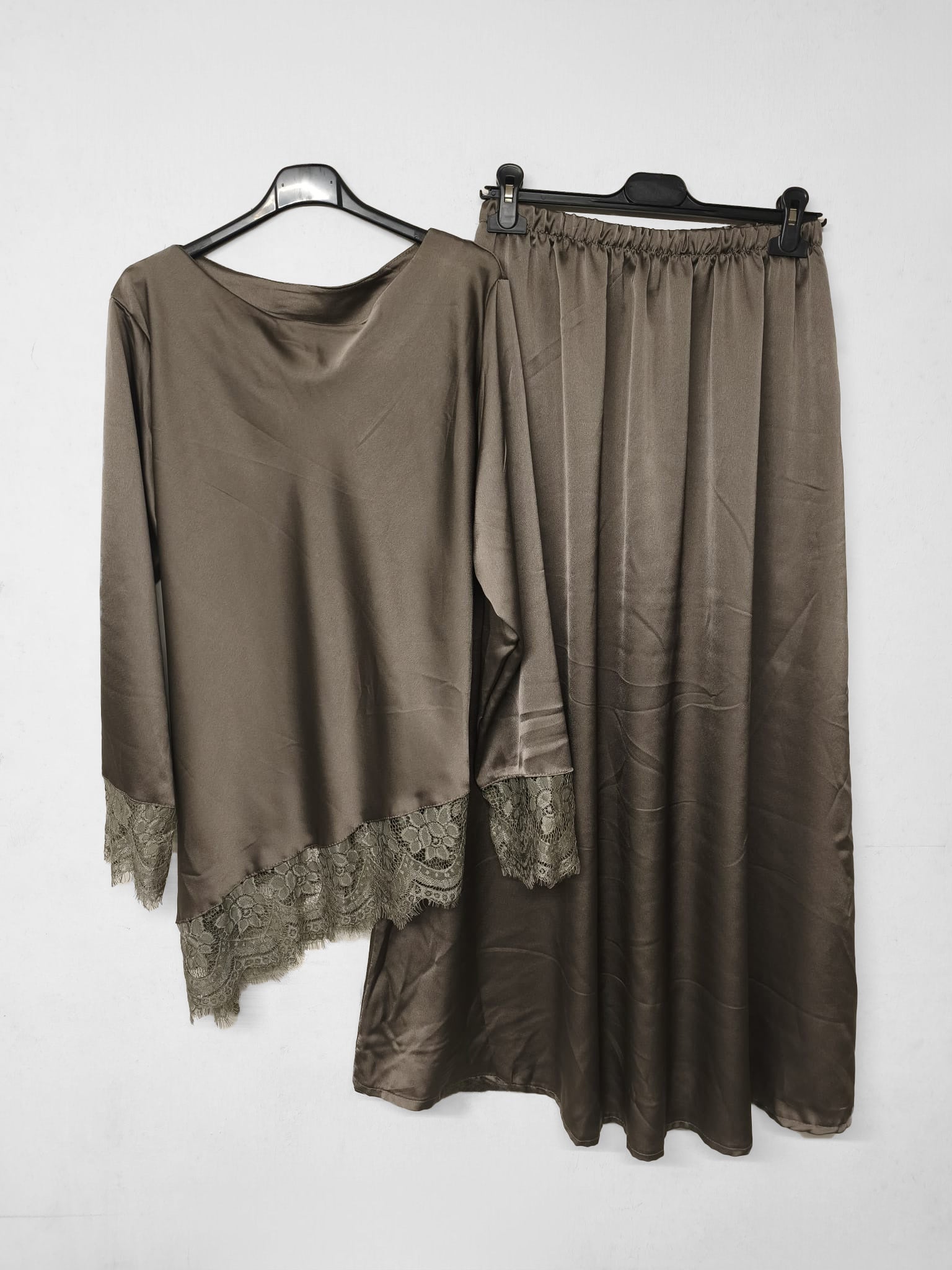 Zwei-Teiler Rock Ranya Taupe