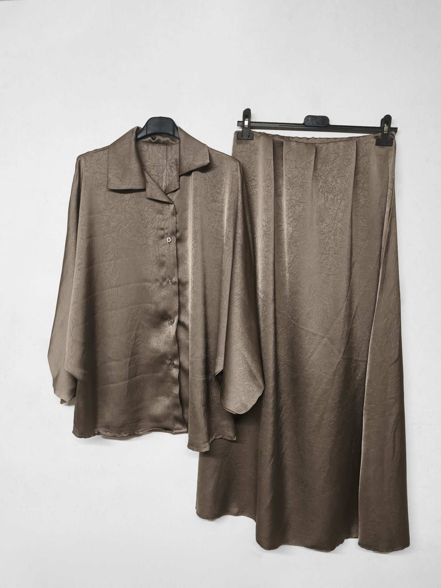 Zwei-Teiler Rock Elayne Taupe