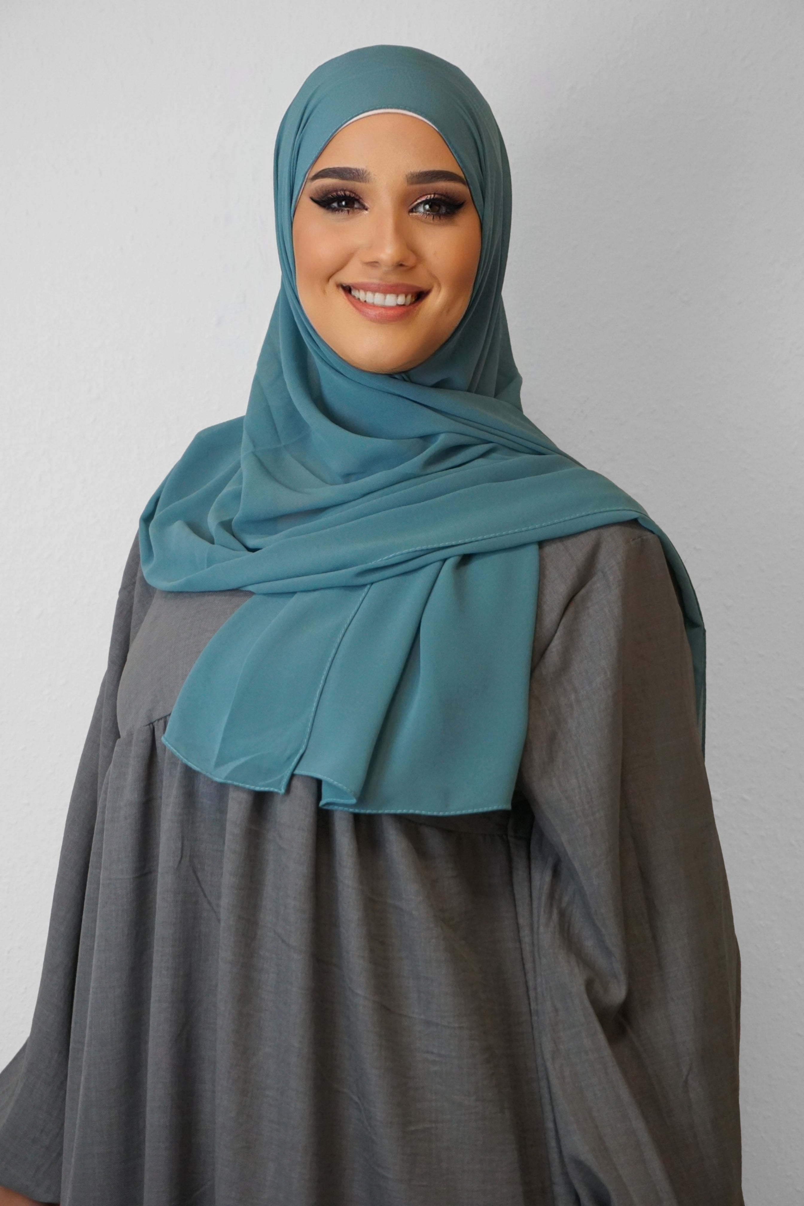 Chiffon Hijab Maira Turkis