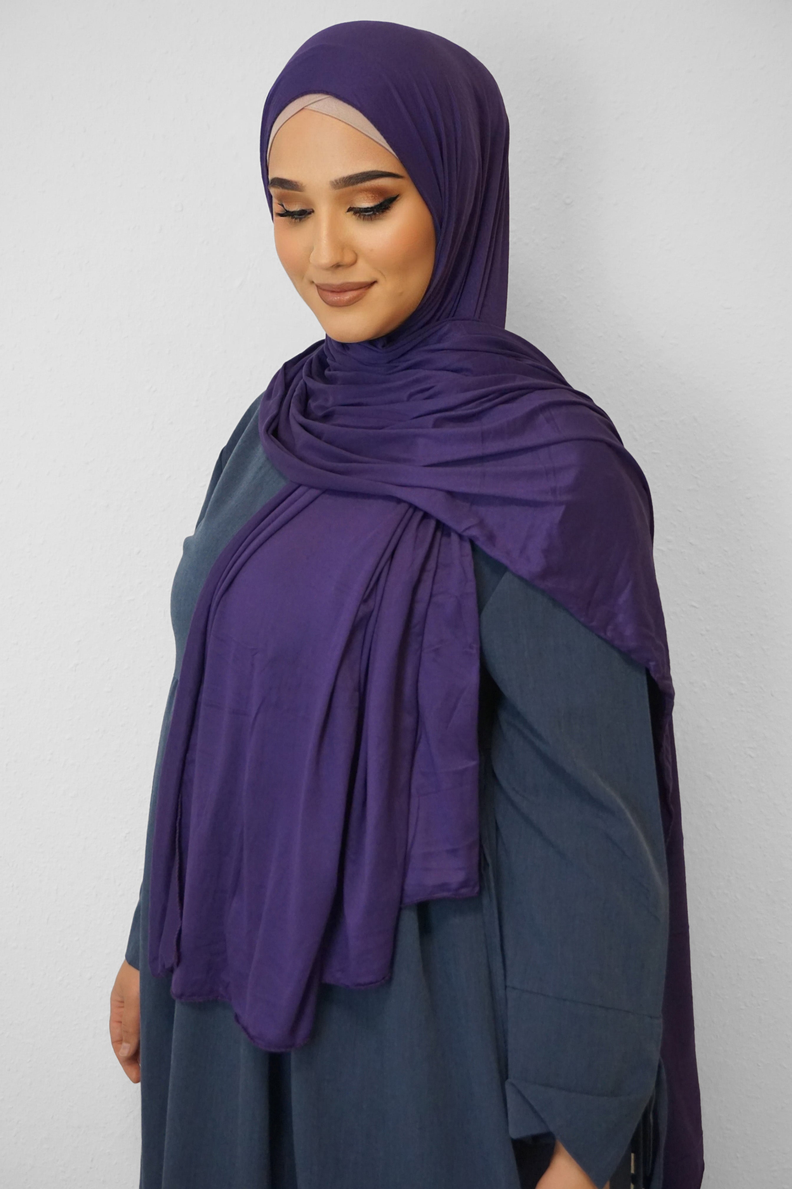 Jersey XL Hijab Violett