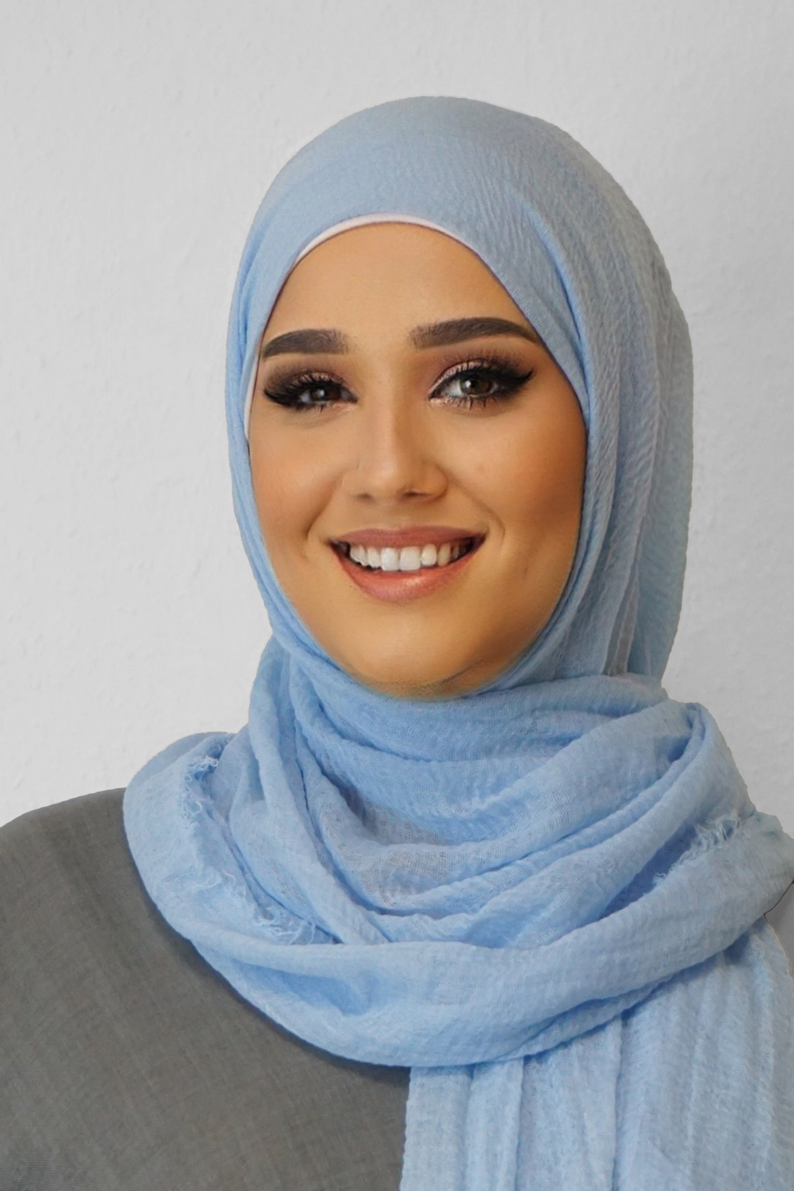 Daily Hijab Dalia Wasserblau