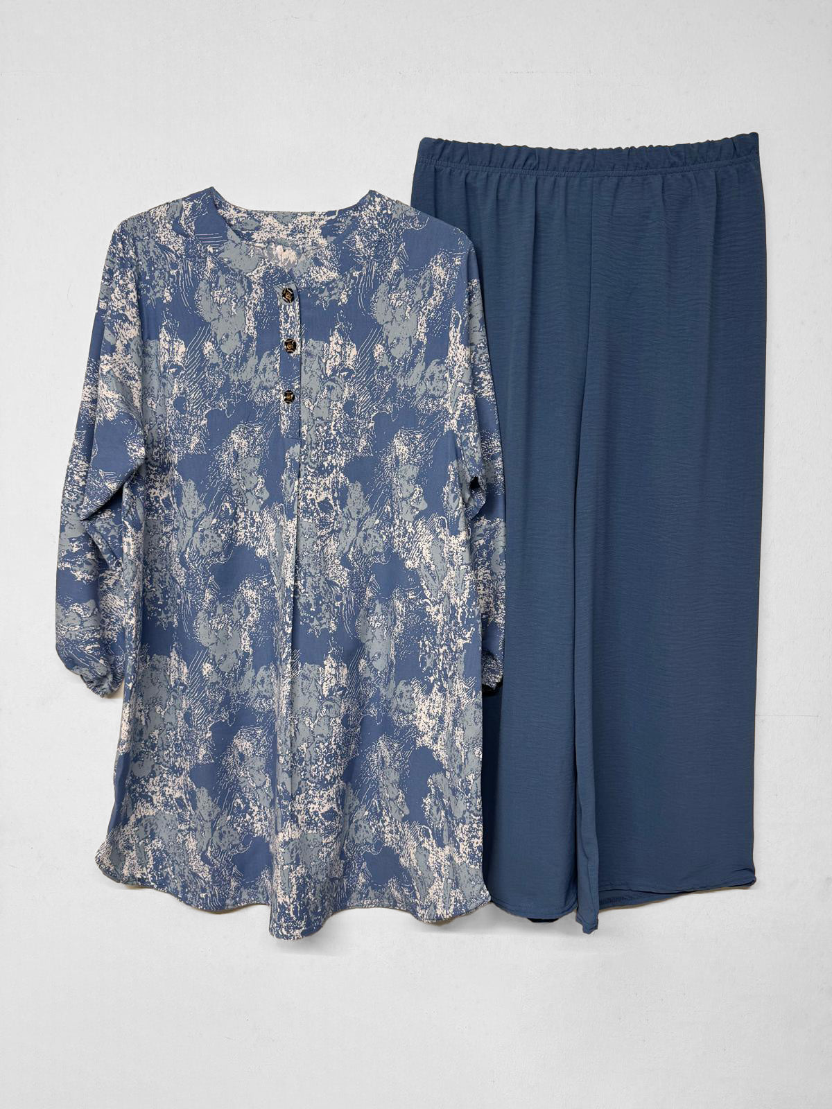 Zwei-Teiler Hose Orina Wasserblau