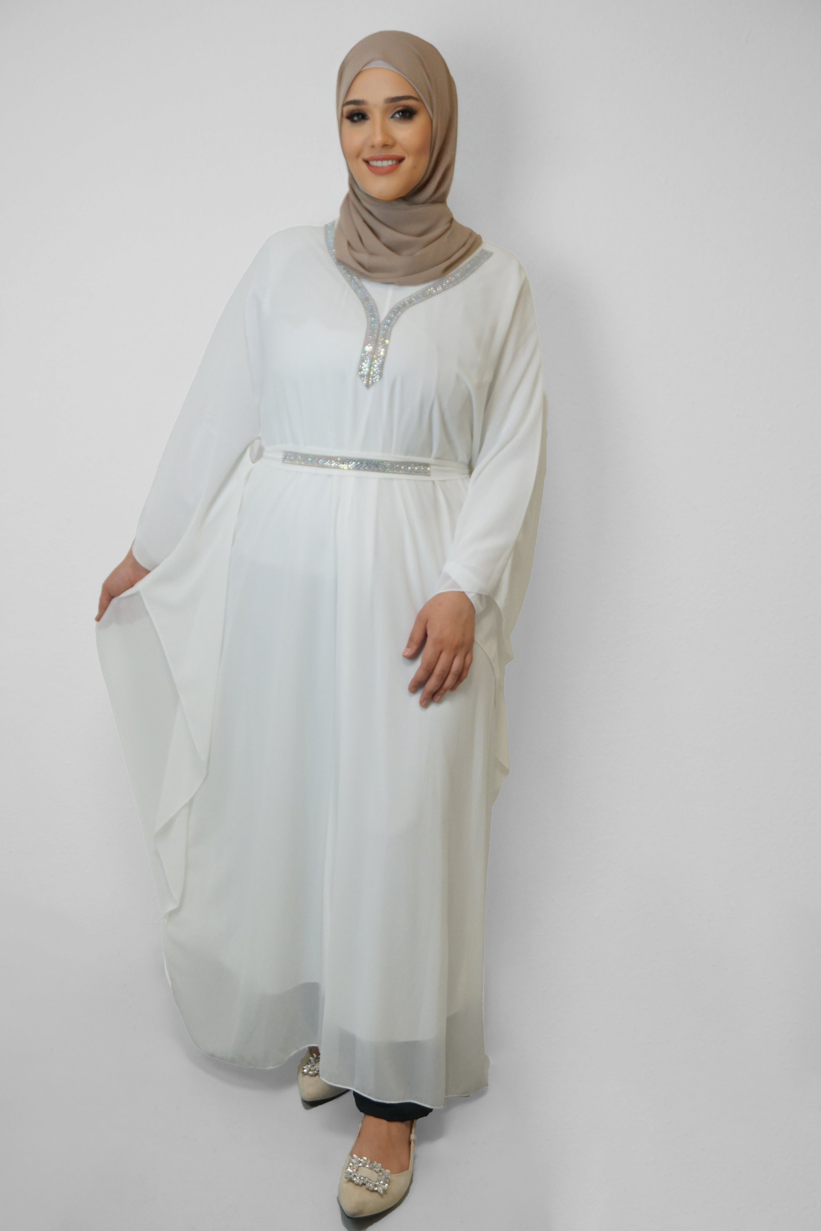Abaya Delay Weiß