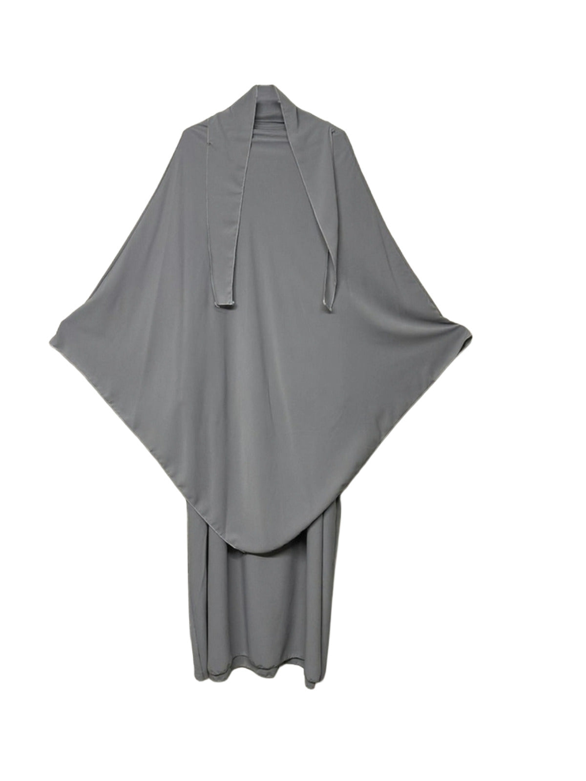 Khimar Abaya Idril Hellgrau