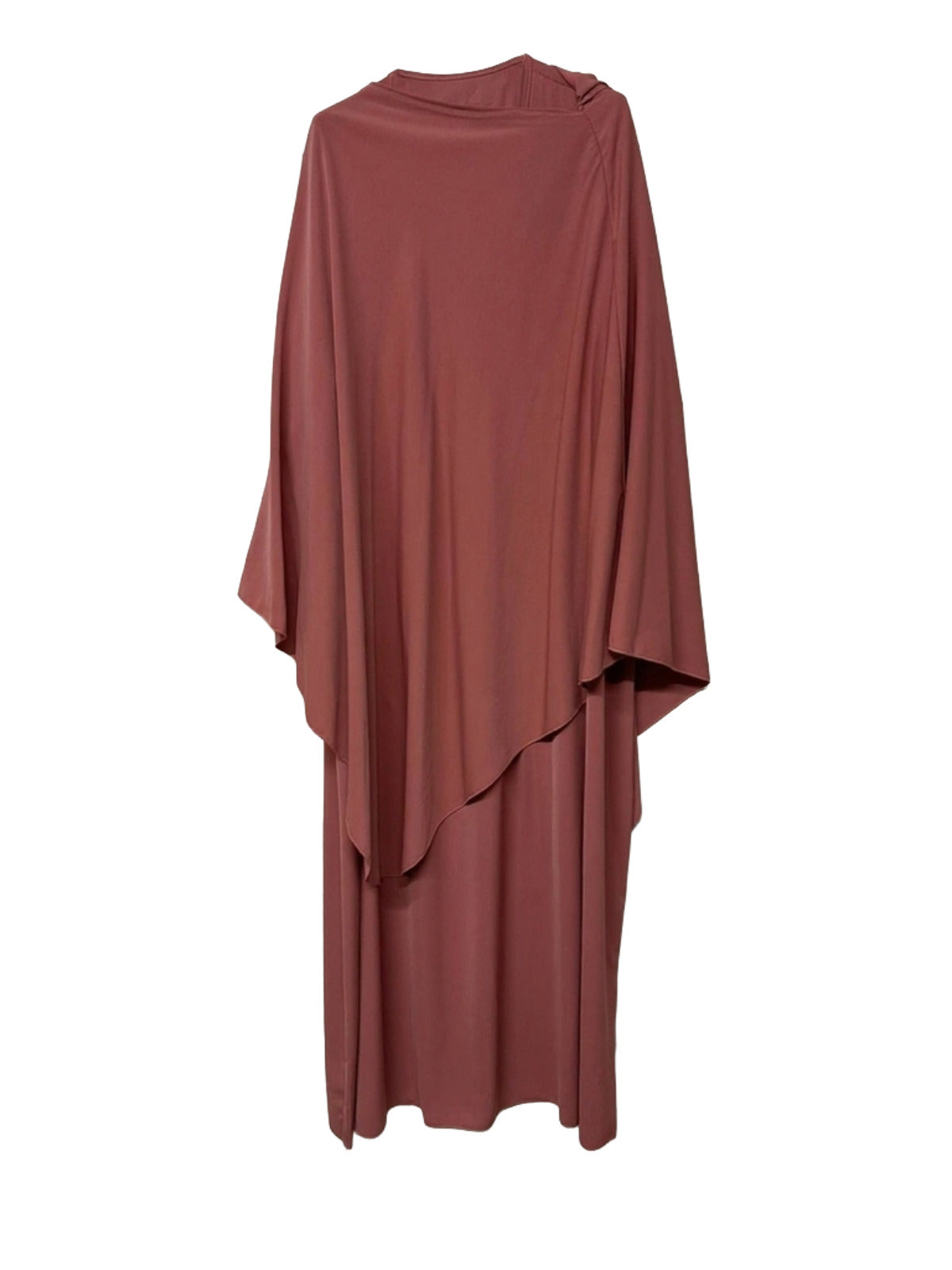 Khimar Abaya Idril Blutorange
