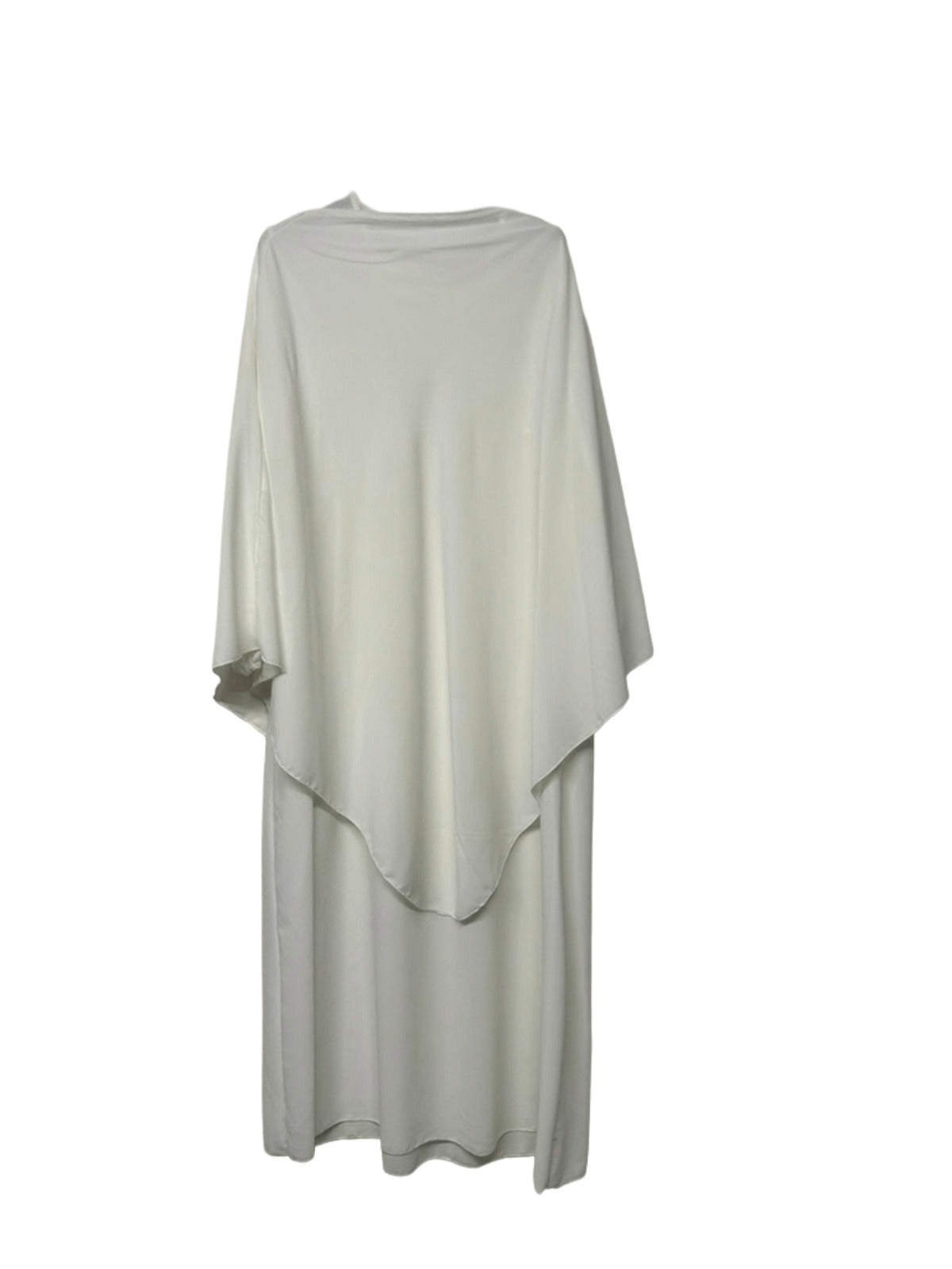 Khimar Abaya Idril Weiss