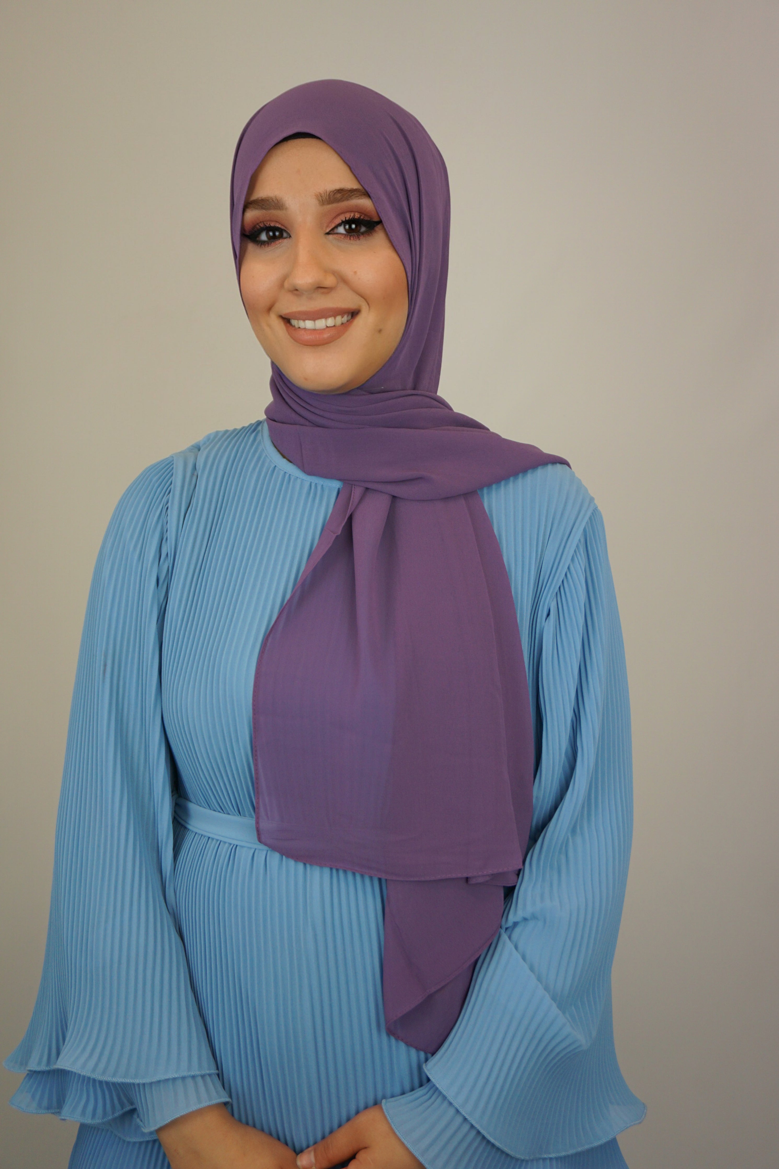 Chiffon Hijab Maira Lila