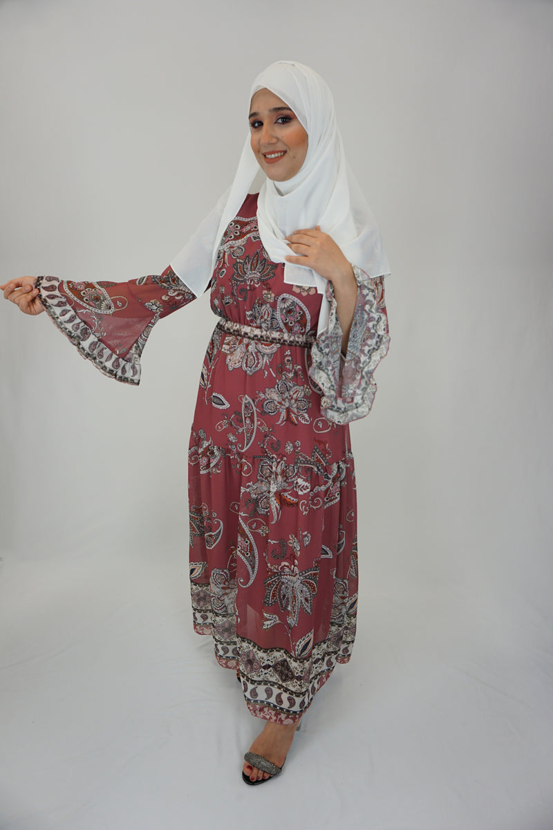 Kleid Munira Rot