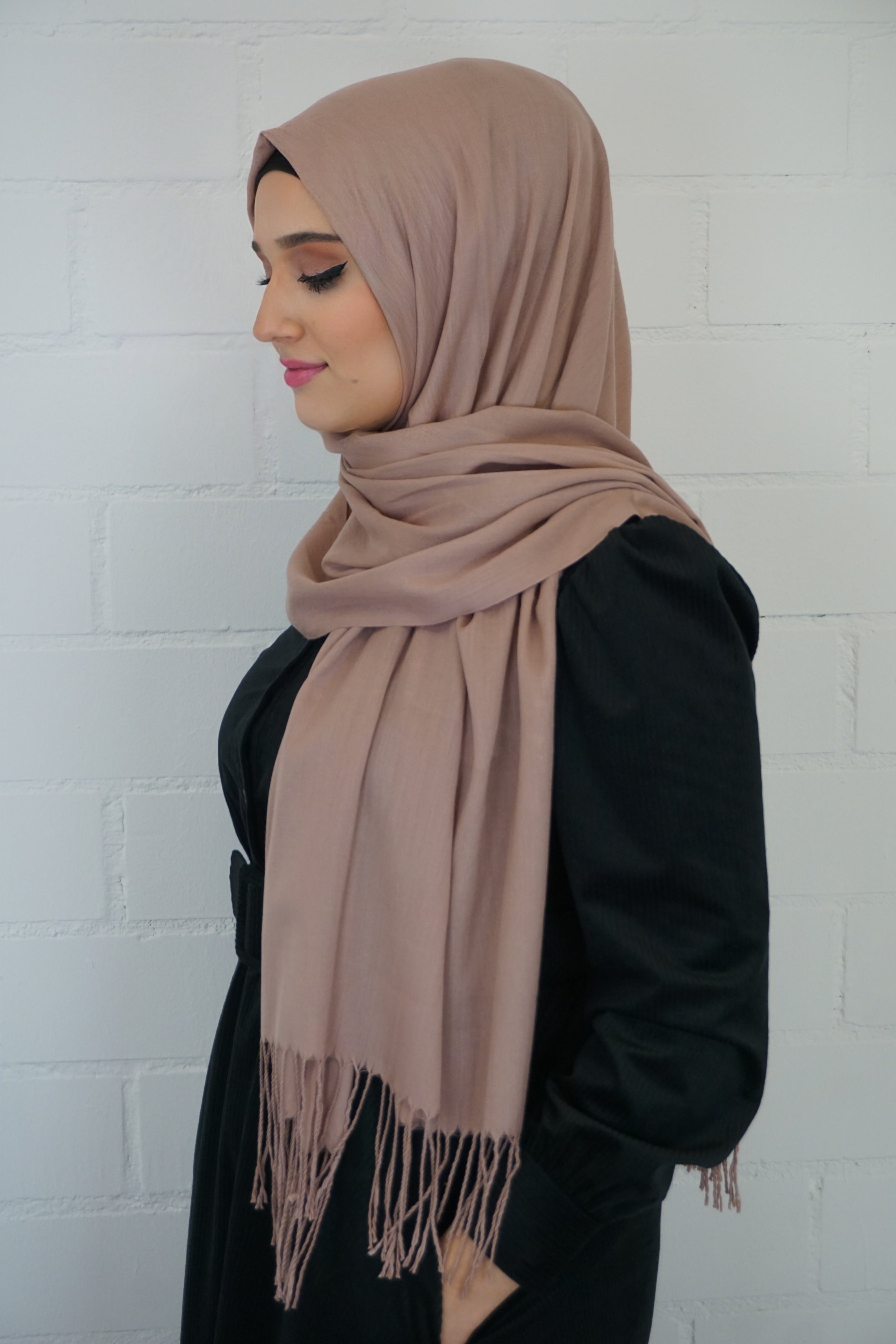 Baumwoll Hijab Almaz Blush