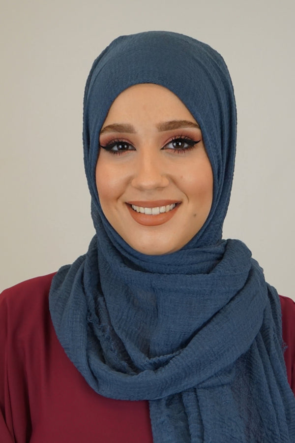 Daily Hijab Dalia Denimblau