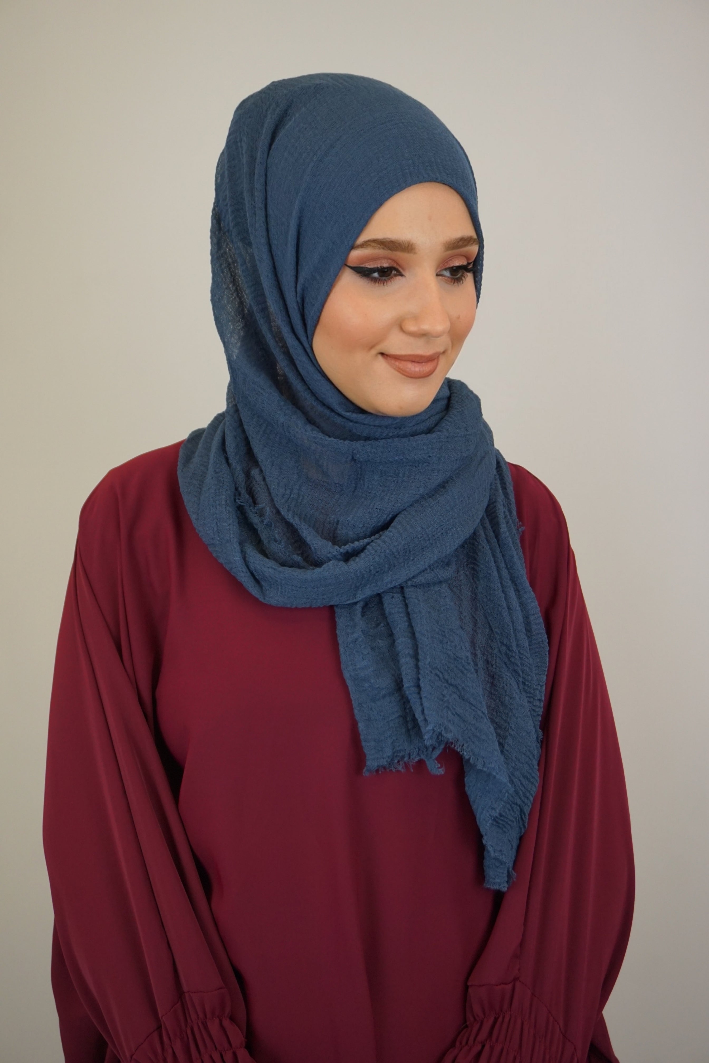 Daily Hijab Dalia Denimblau