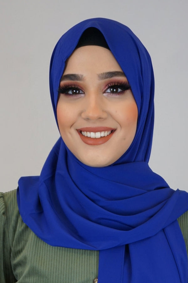 Medina Hijab Leuchtblau