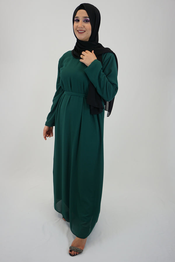 Kleid Eshaal Dunkelgrün